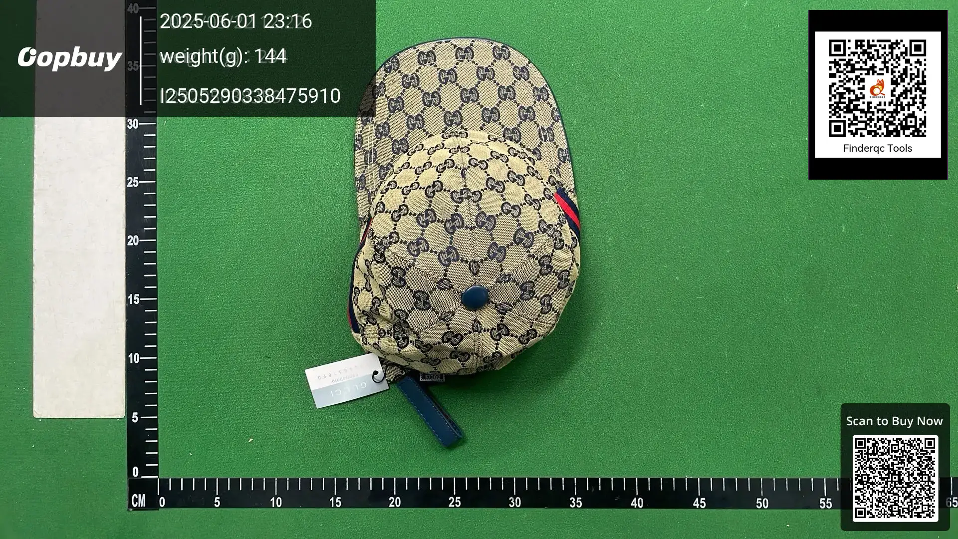 Gucci GG Supreme Baseball Cap