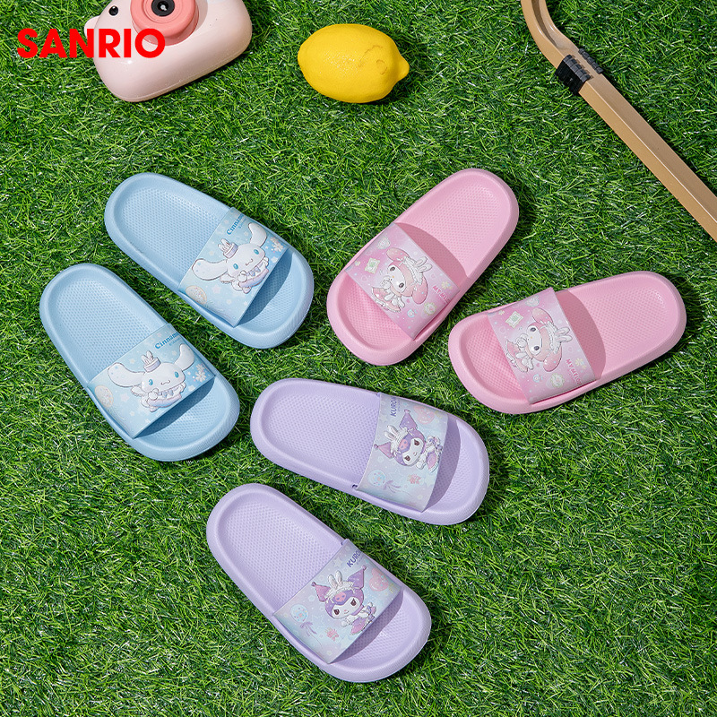Kulomi Children's Slippers Girls' 2025 New Arrival Little Princess Anti-Slip Girls' Home Indoor and Outdoor Sandals Summer