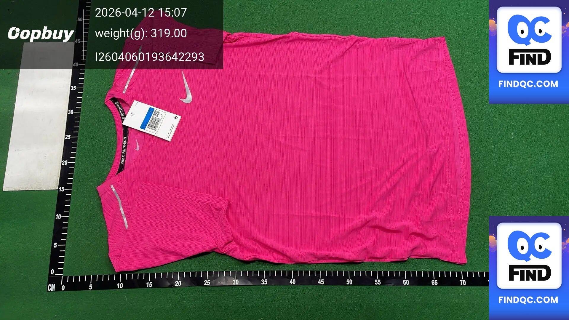 Nike Running Dri-Fit Set Pink and Teal QC