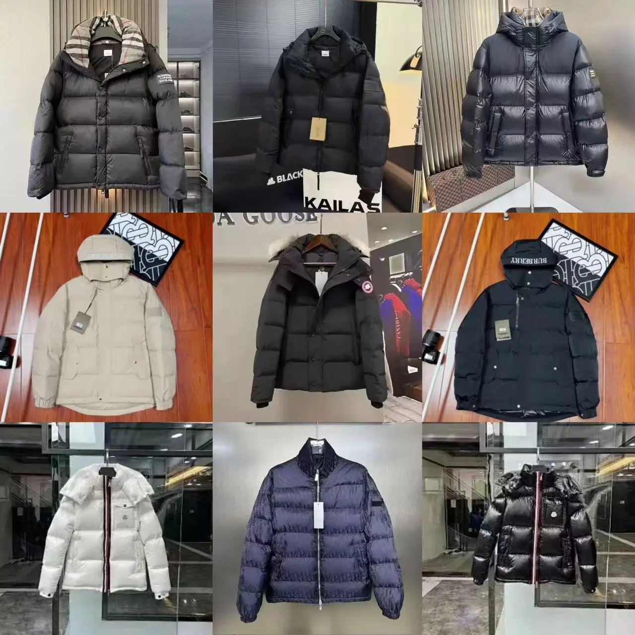 LB-05高品质冬季潮流时尚保暖羽绒服 Foto QC de WEIDIAN na Qualit.ly