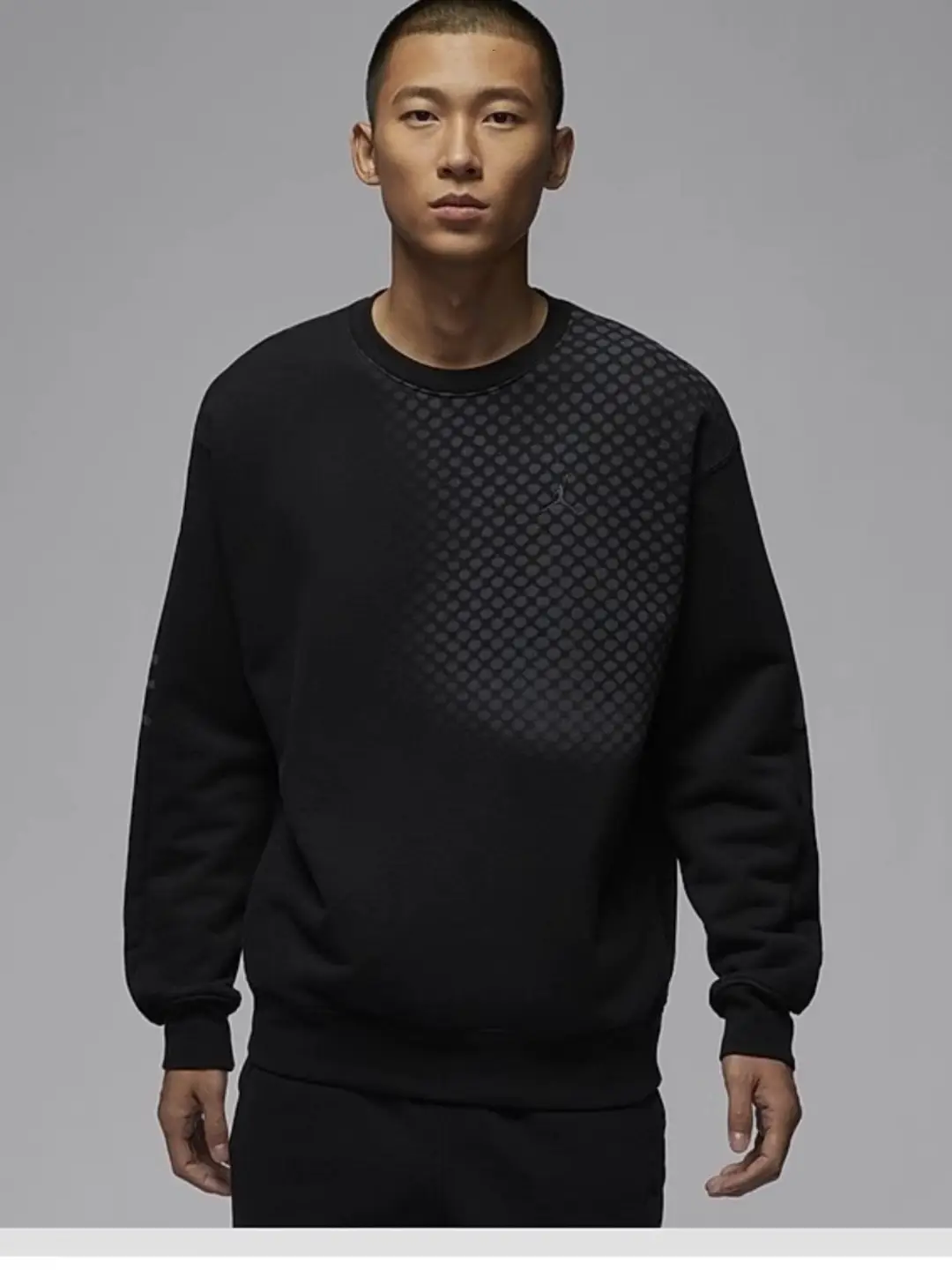 Nike Men's Wear 2025 Spring New arrival Gfx Crew Cny Knitting Long sleeves pullover Sweatshirt Hq8826