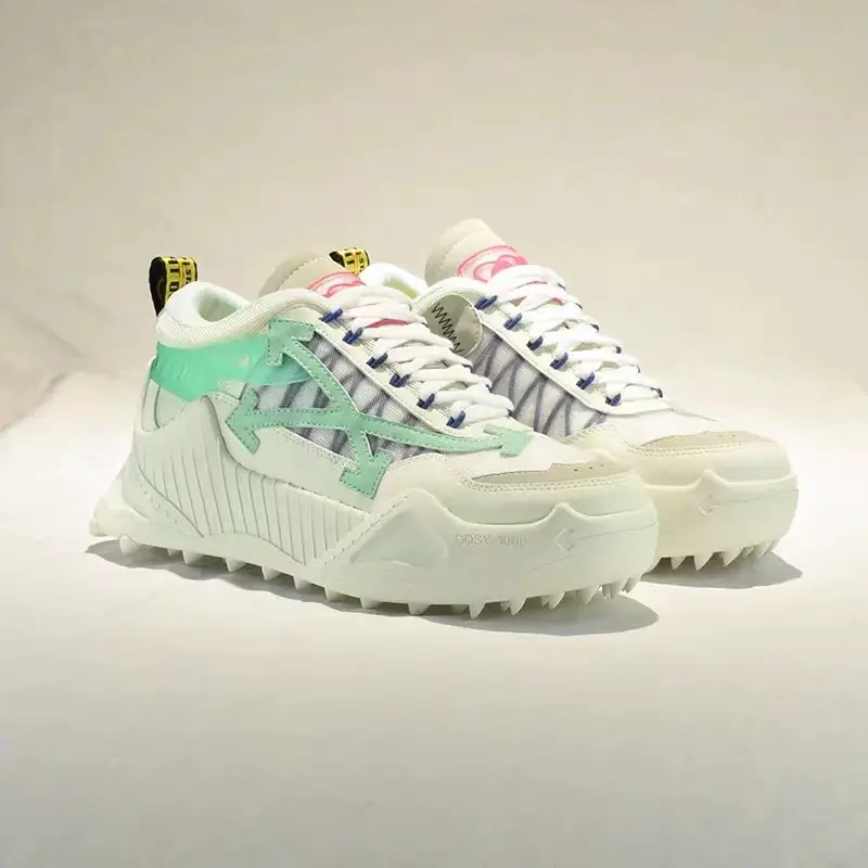 In-Stock Off Dad Shoes Trendy Brand Thick-Soled Height-Increasing Arrow Couple Shoes Casual Arrow Sneakers Unisex Casual Shoes