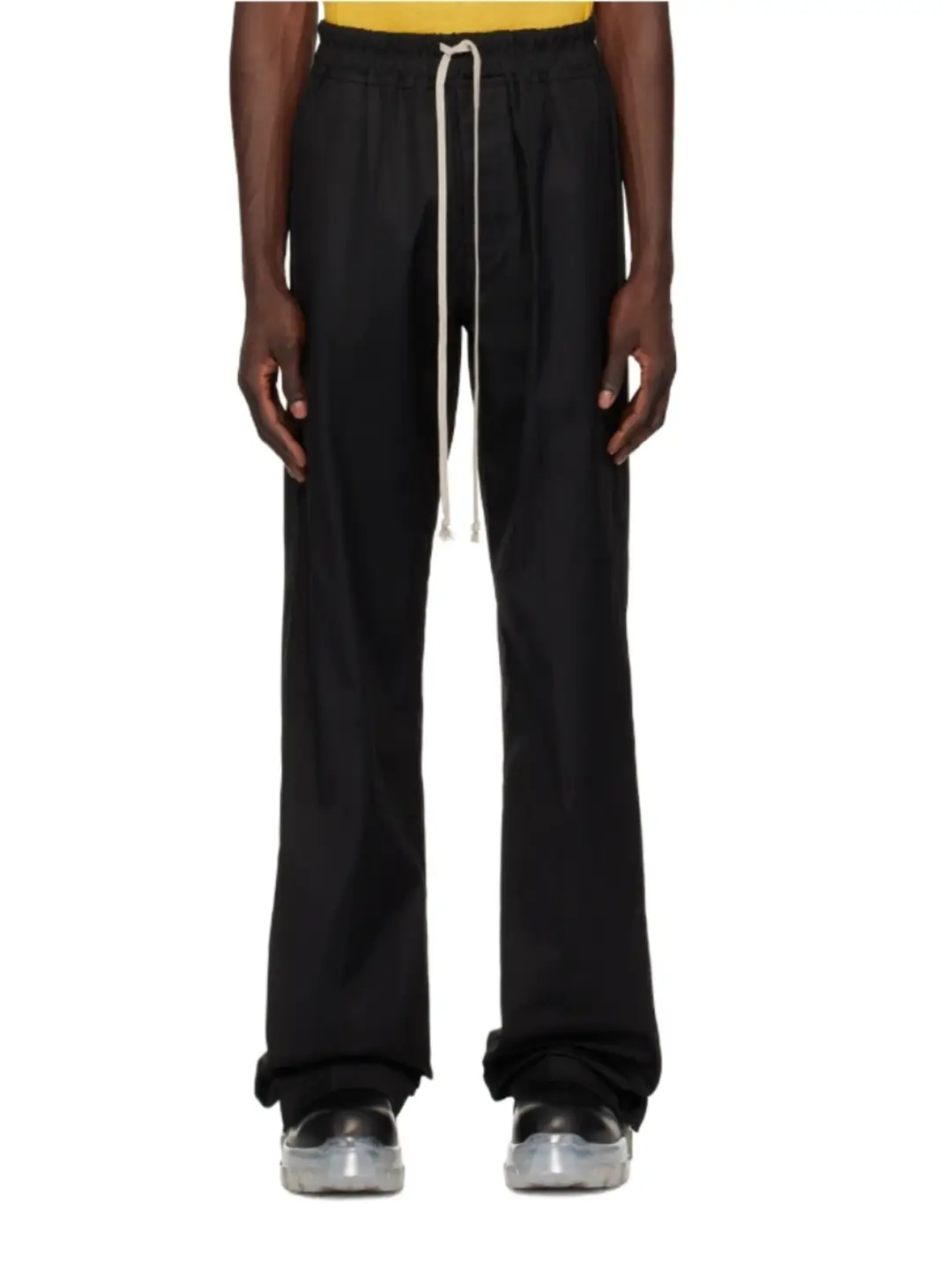 24.Ro Porterville Dietrich Drawstring elastic Loose Straight-leg pants