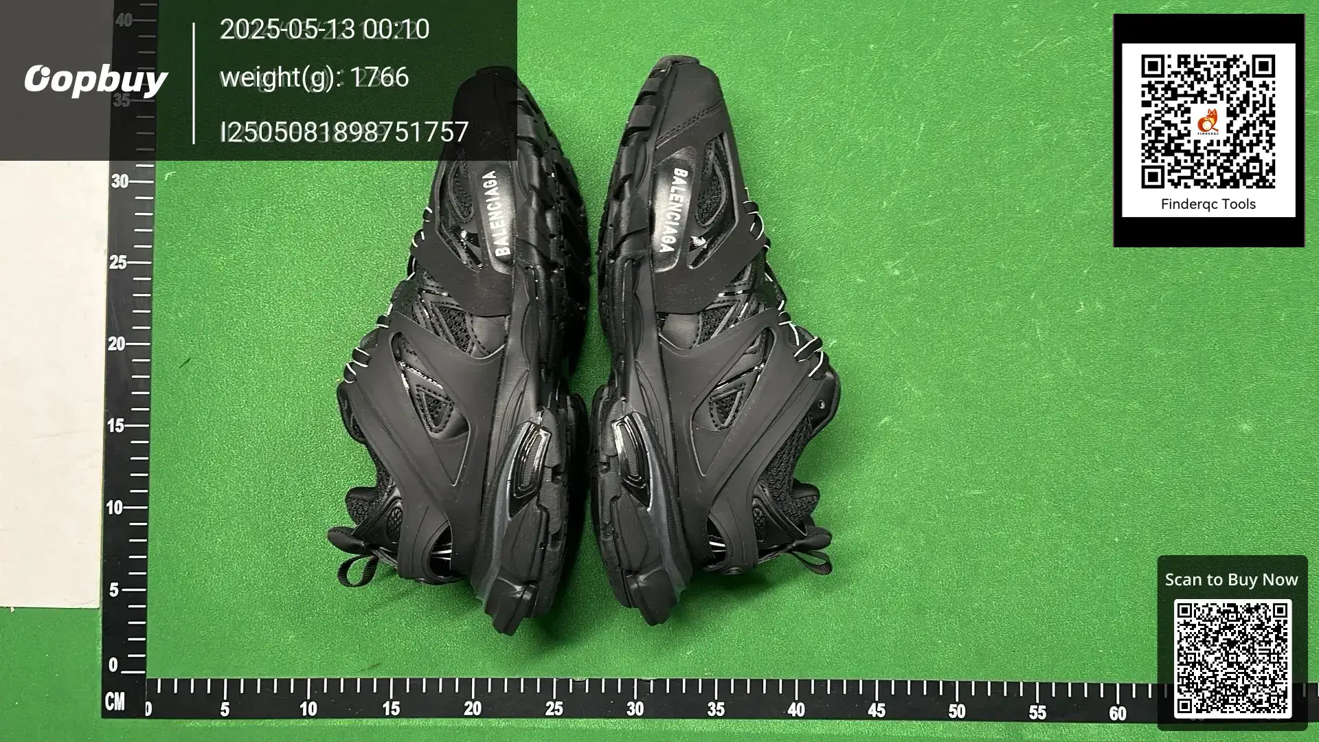 Balenciaga Track Nylon Series Black Sneakers