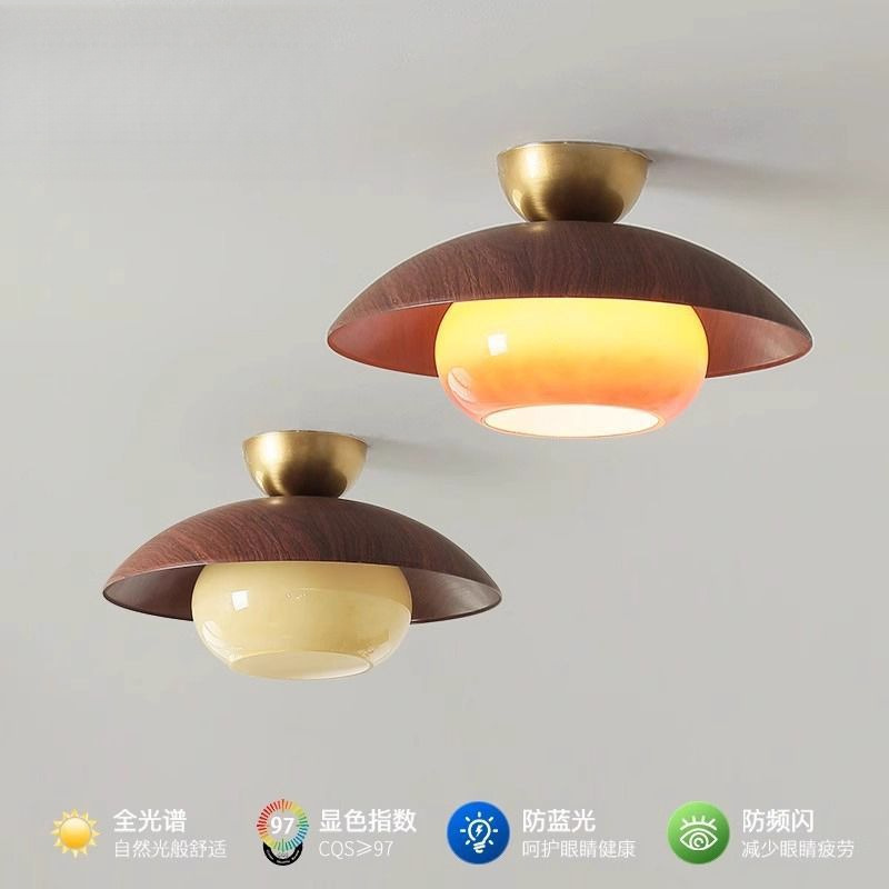 2026 Balcony Modern Minimalist Retro Corridor Light Bedroom Light Room Bathroom Light Vintage Style Lighting Fixtures