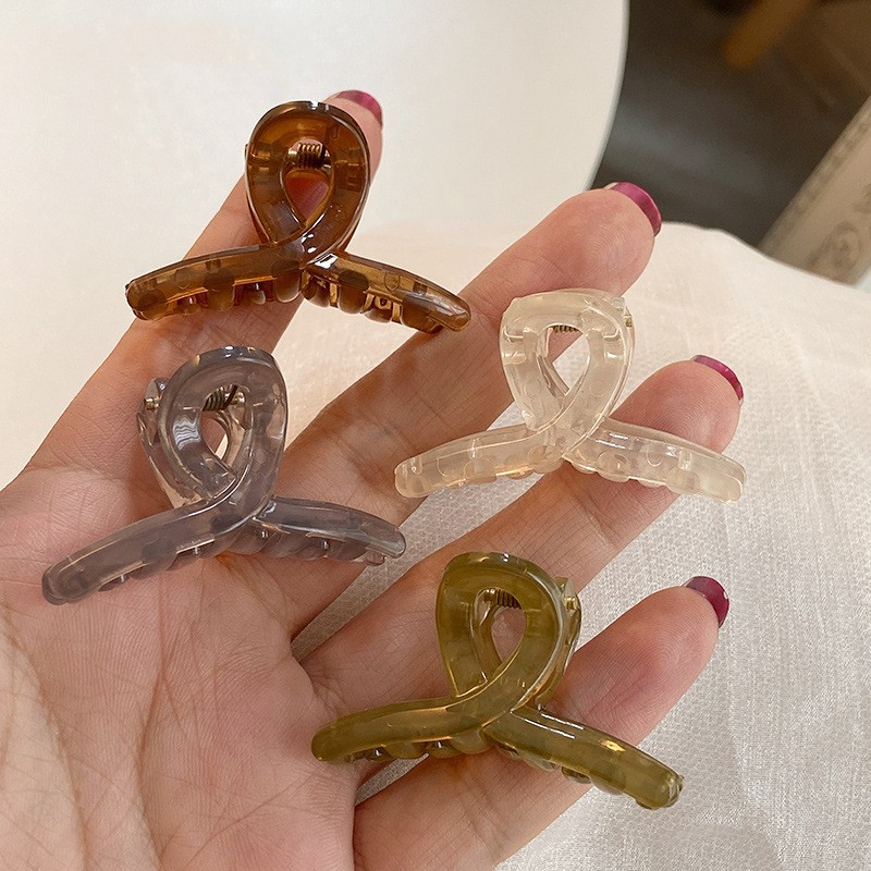 New jelly color cute exquisite small clip Korean style versatile bangs side small clip girl heart simple hairpin