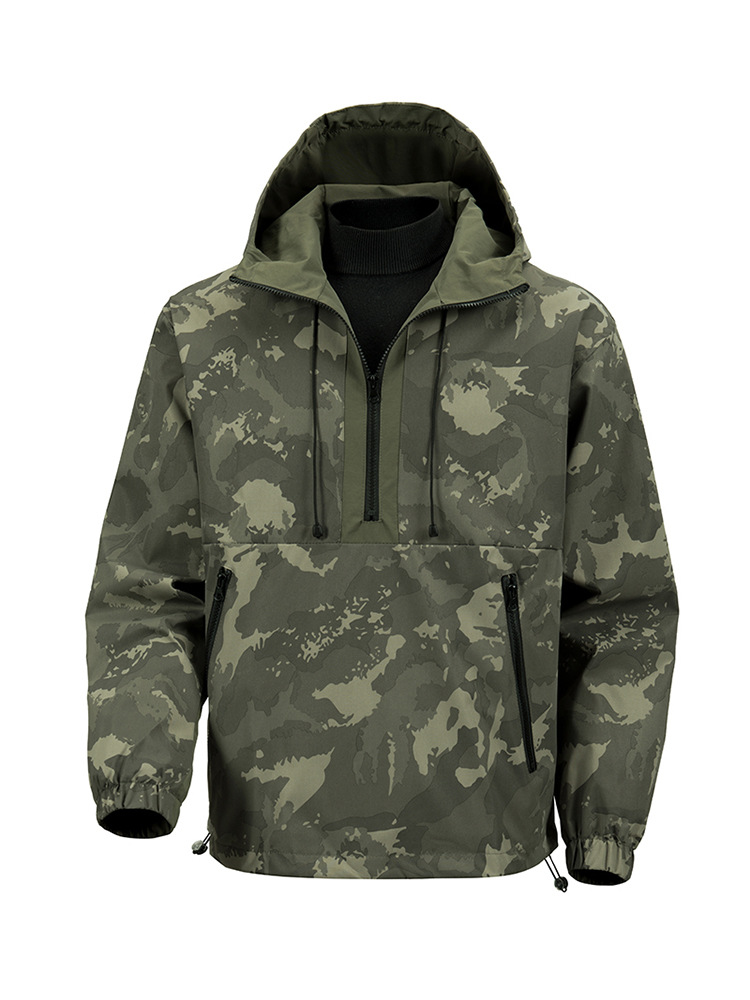 Cross-Border Foreign Trade Export Autumn New Style Regular Versatile Casual Hooded Jacket Fashion Workwear Coat Ouma
