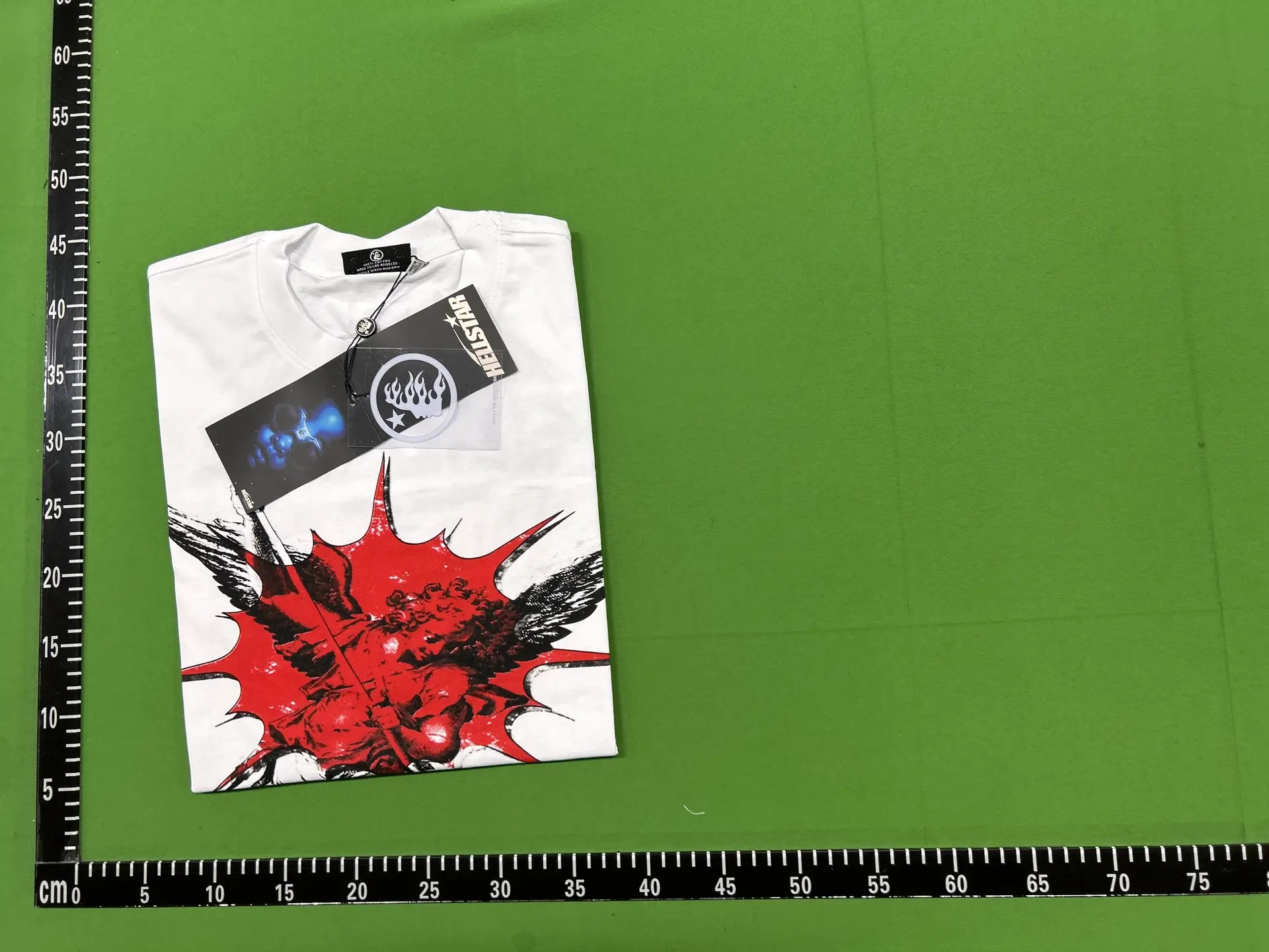 HELSTAR White Graphic T-Shirt