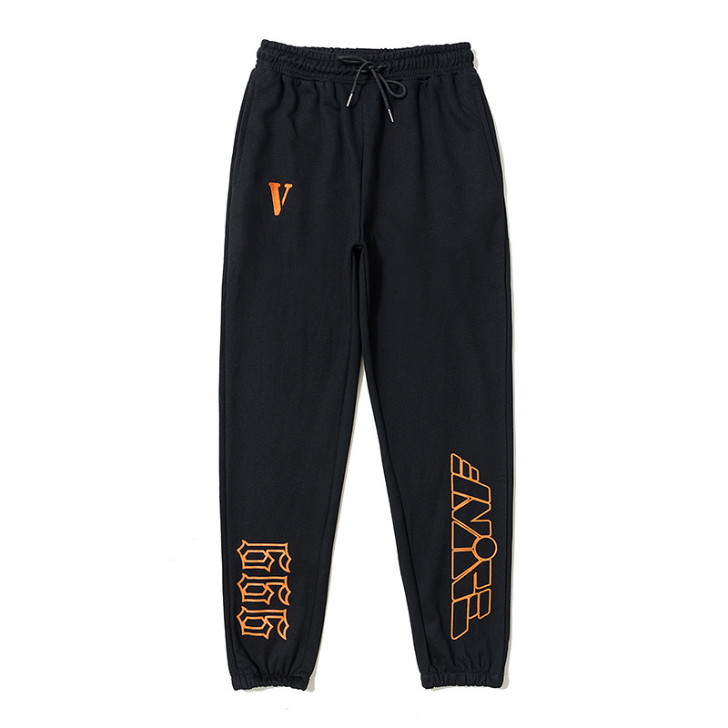999 Digital letter V casual plus size men and women couple wear ankle-tied trousers fashion fashion brand sweatpants wholesale delivery