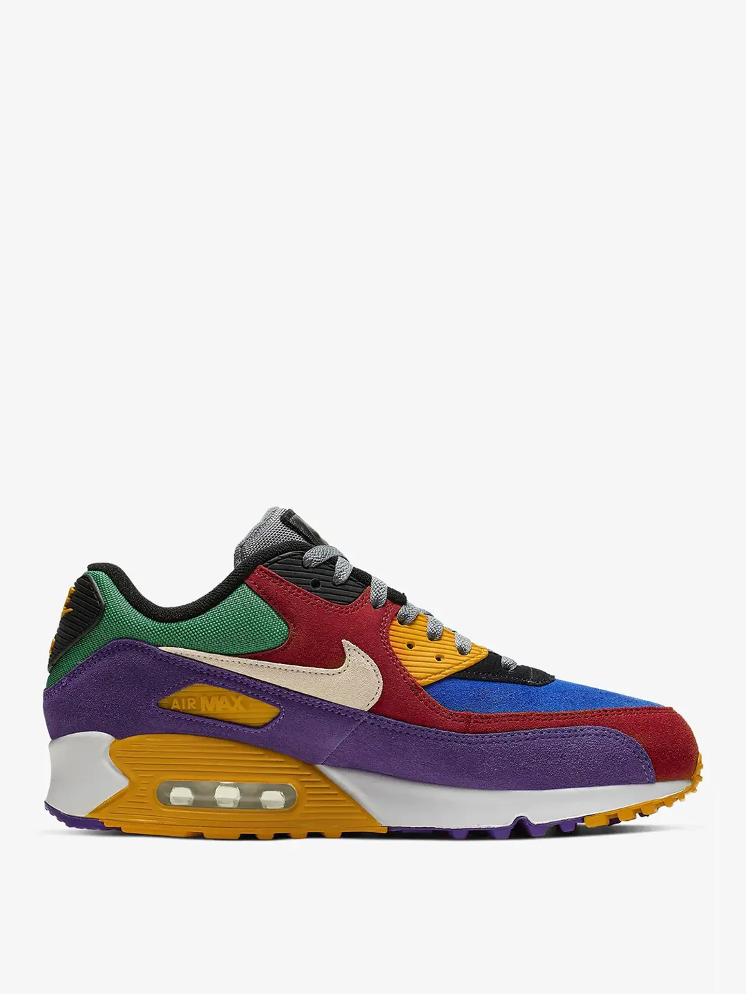 Nike Official Authentic Men's Air Max 90 Qs Casual Sports Low-Top Running Shoes Cd0917