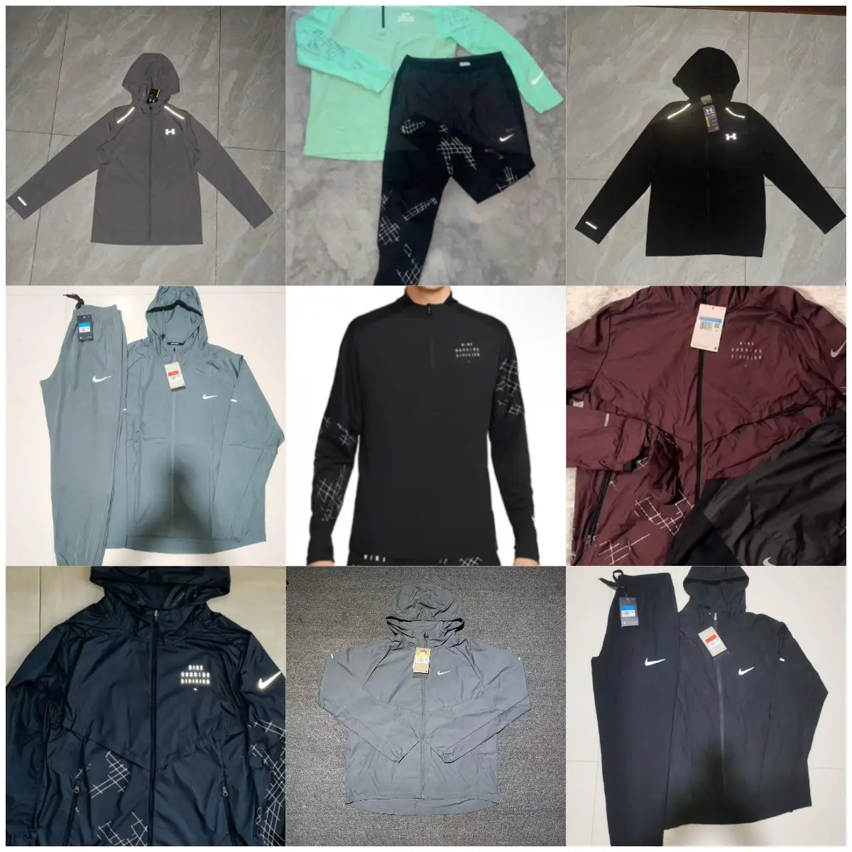 SHcn-quality速干透气跑步运动裤拉链健身训练运动服WhatsApp+18359305797