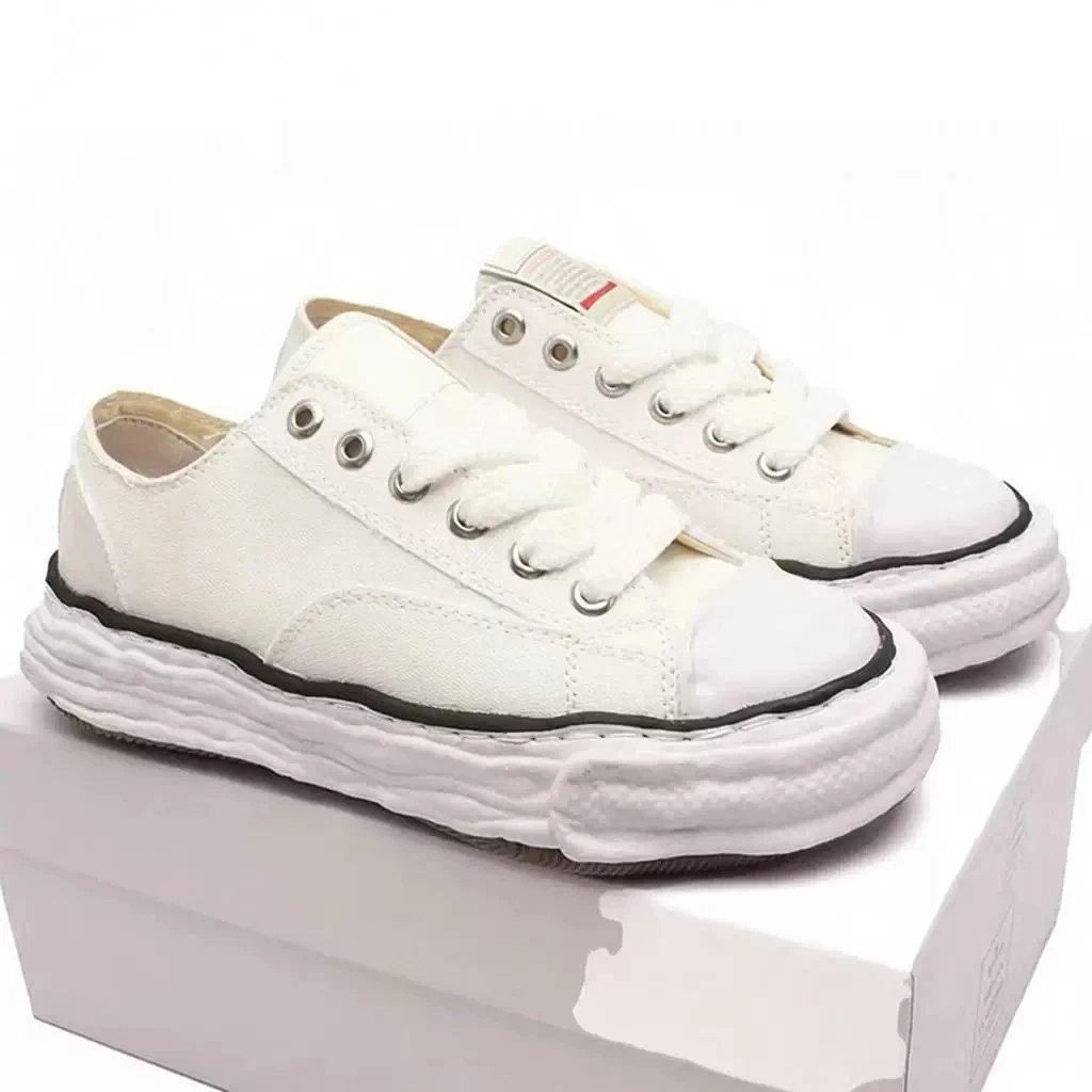 Putian MMY San Yuan Kang “Kai Kou Xiao” dissolving-soled shoes, campus-style ice-cream sole low-top retro casual sneakers for couples.