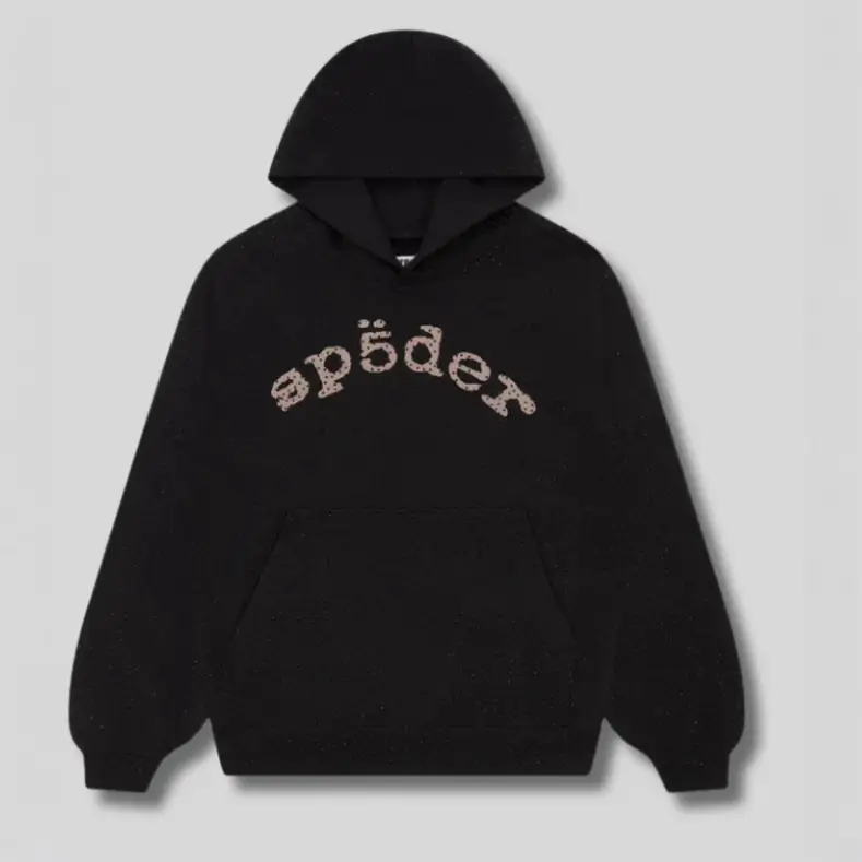 Cross-Border Trendy Brand Original Sp5Der Printed Sweatshirt Couple Hoodie Cross-Border Exclusive Sweatshirt