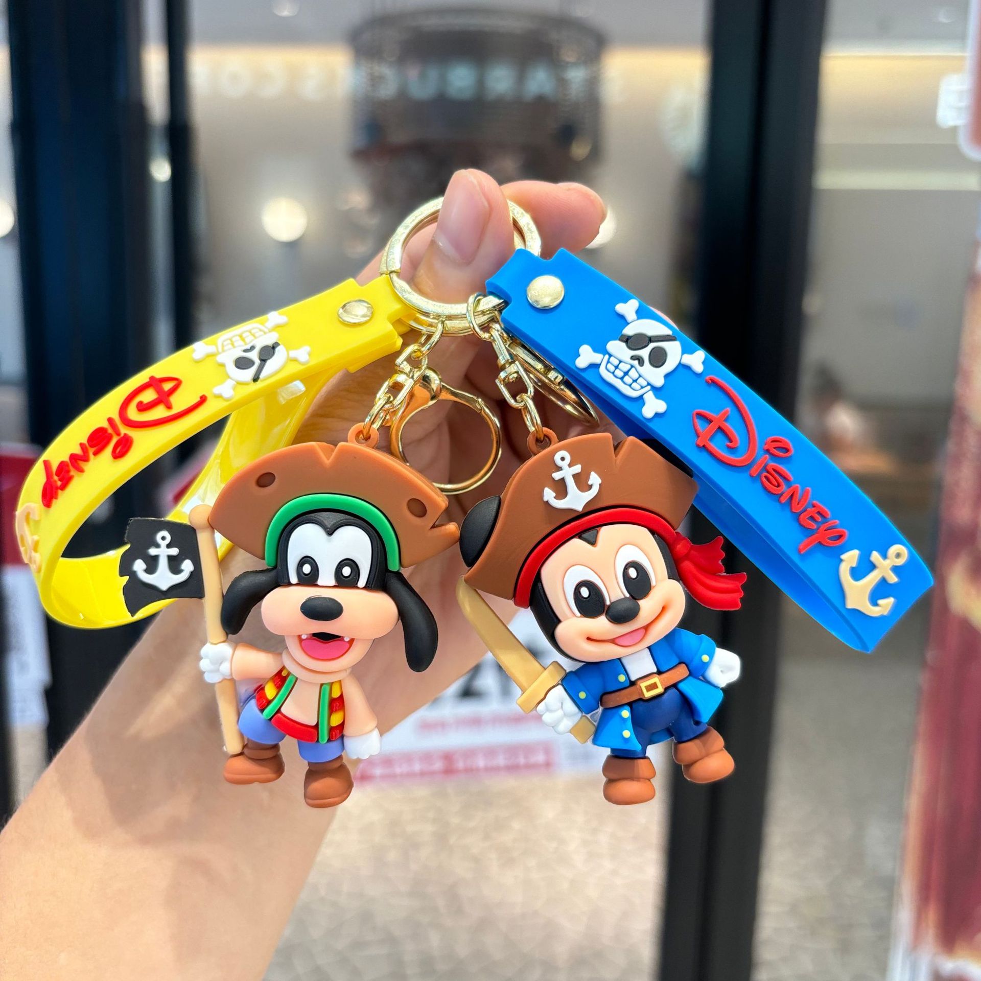 Cross-Border Stitch Doll Keychain Accessories Pvc Doll Machine Holiday Small Gift Pendant Wholesale
