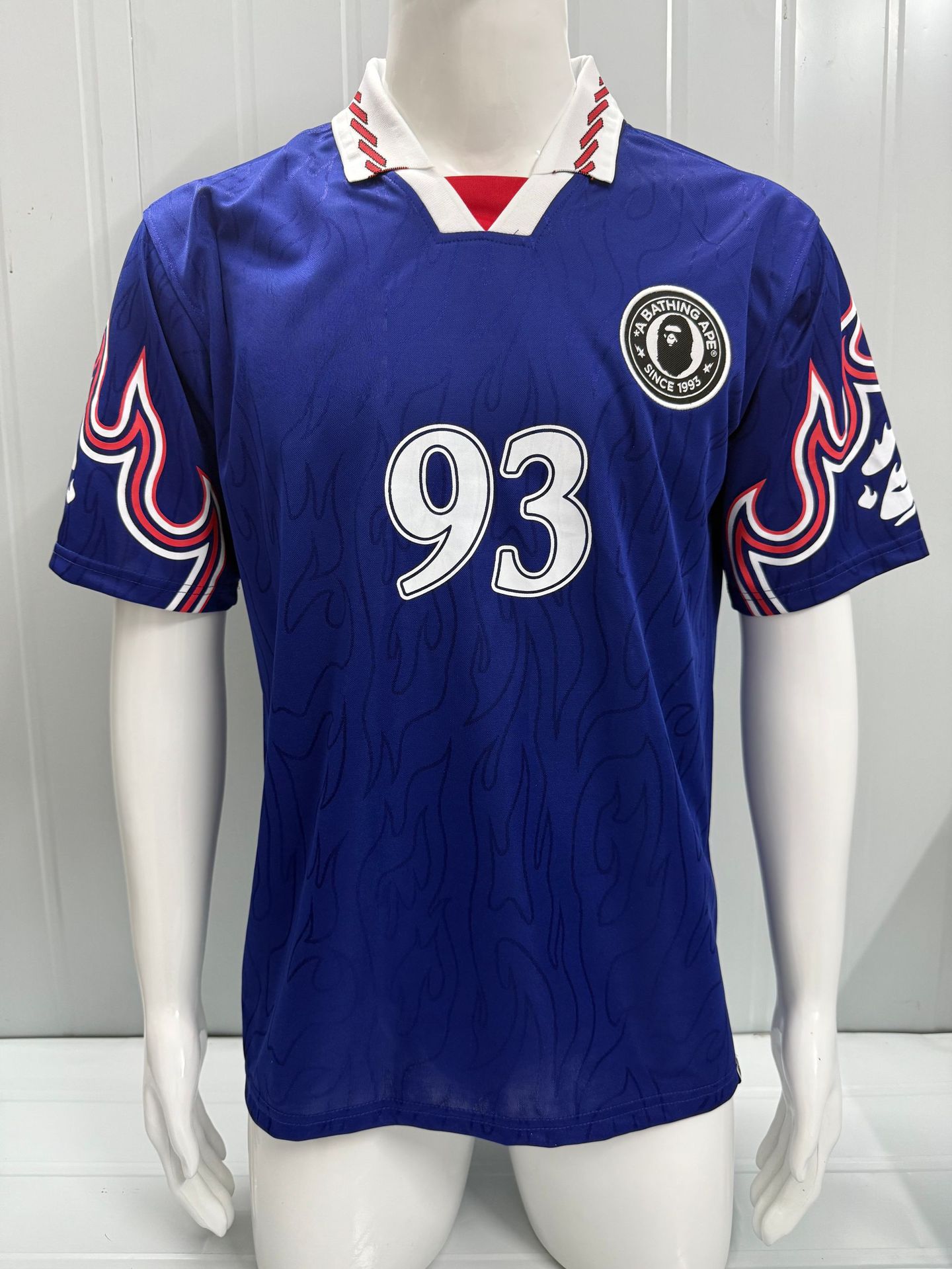 跨境 复古bapex  联名猿人头 球衣 足球服 football retro jersey Foto QC de 1688 na Qualit.ly