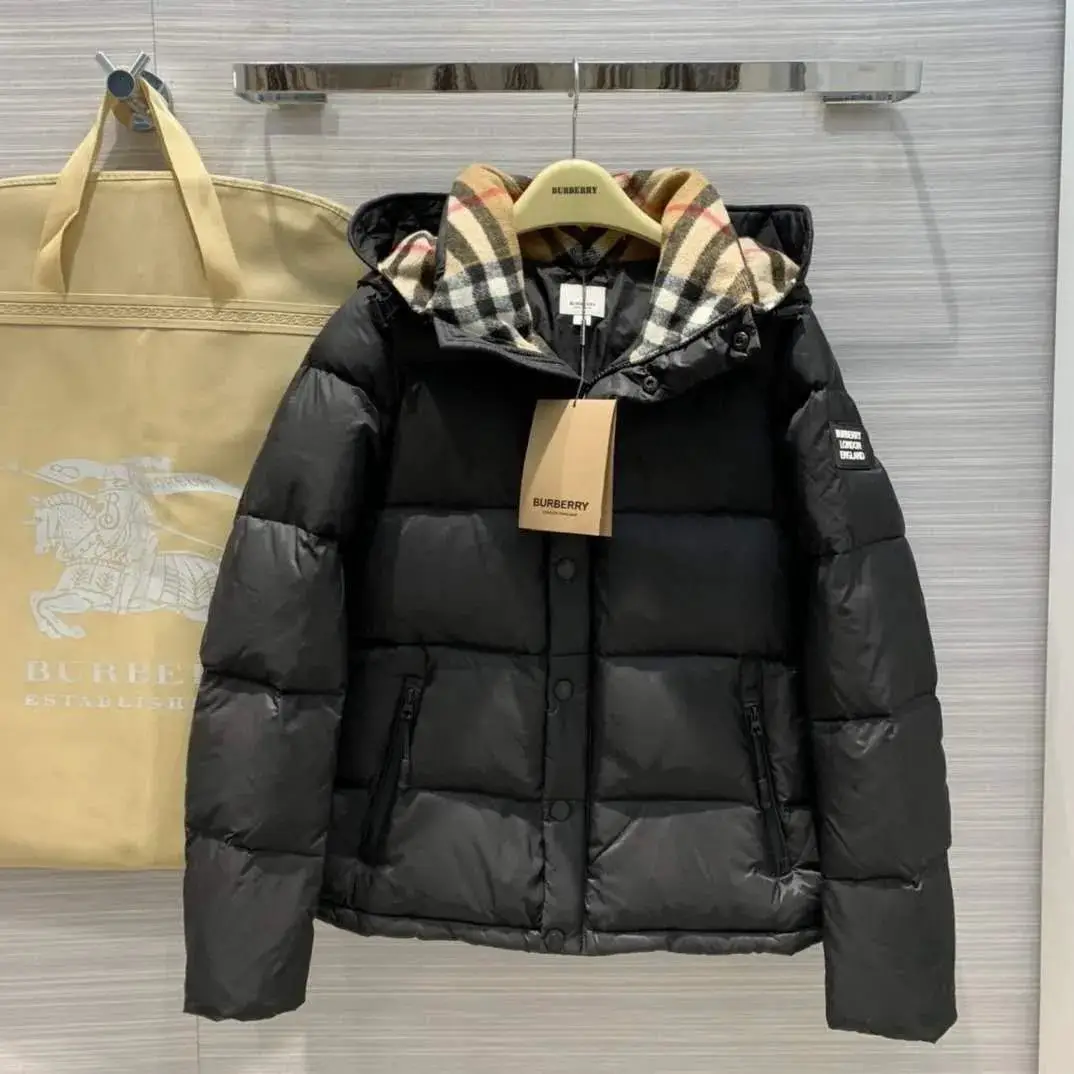 bbl 羽绒服冬季短款加厚高级连帽面包宽松百搭保暖外套