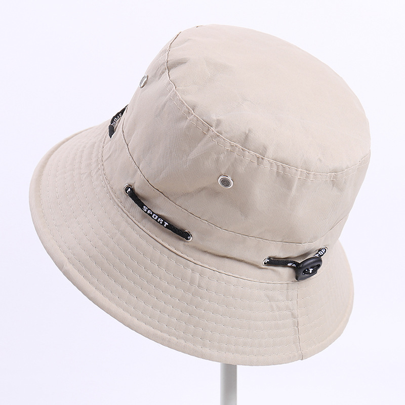 Fashionable Fisherman Hat for Women, Korean Style, Breathable, Reversible Camouflage Bucket Hat, Sun Protection, Solid Color, Spring and Summer Sun Hat