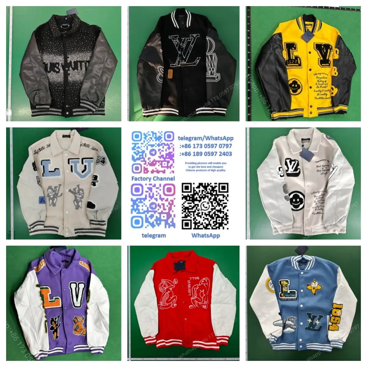 GD66-Fashion Jacket baseball jacketWhatsApp+86 173 0597 0797