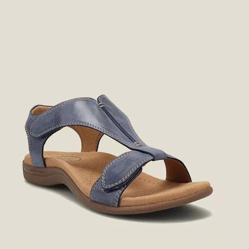 Independent Station Roman Sandals Women's Foreign Trade Large Size 2022 New Amazon Flat Fashionable Fish Mouth Beach Sandals Women