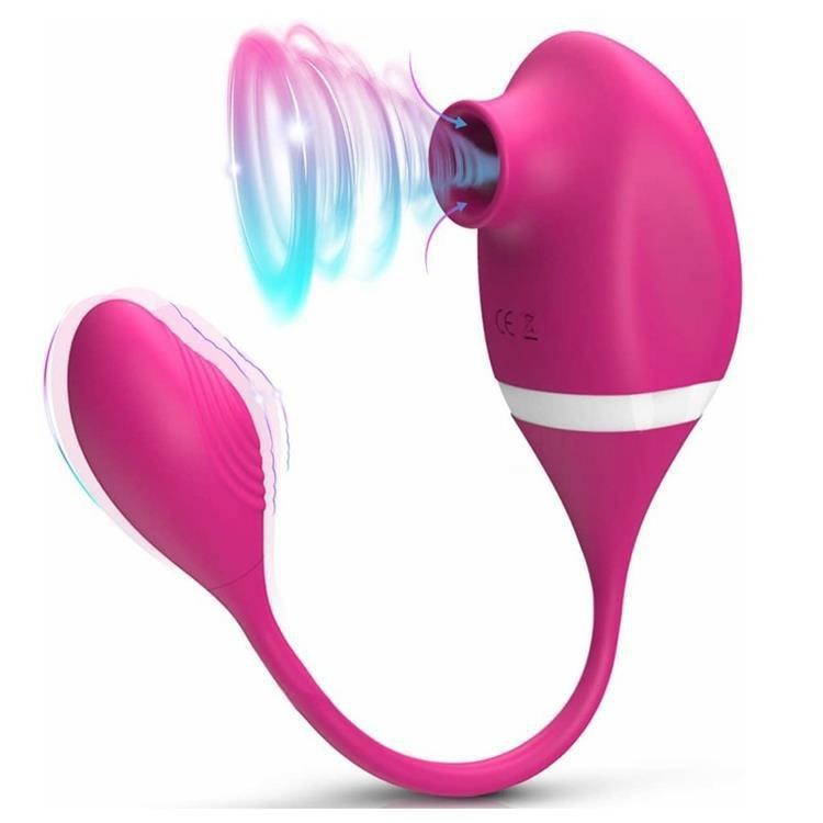 AV Mao Bean 2nd Generation Multi-frequency Vibration Egg-jumping Citoral Stimulation Wireless Remote Control Female Pussy Suction Sex Products