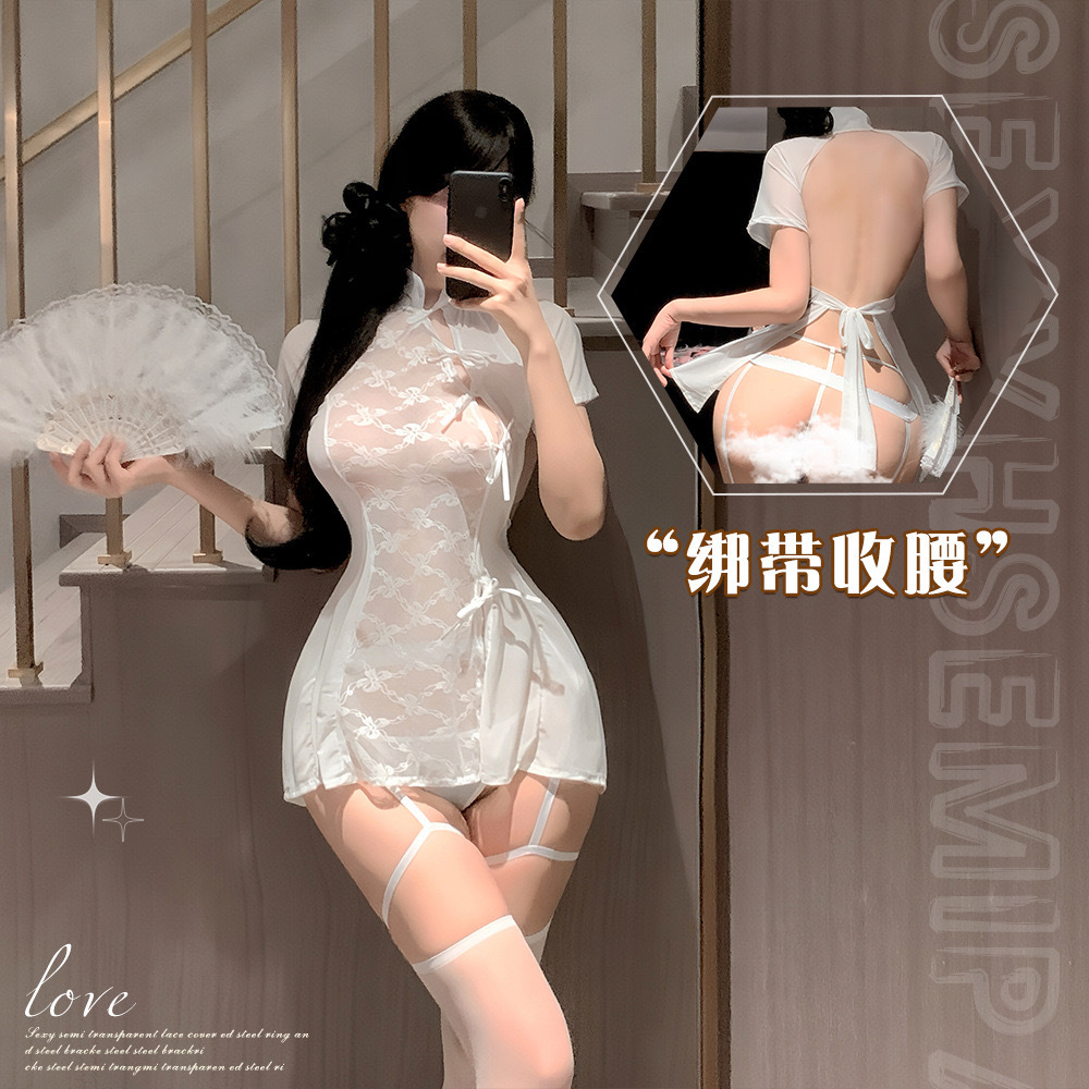 New Style Sexy Lingerie, Sexy Classical Cheongsam Pajamas, Seductive Passion, Bed Shame, Pure Desire, Midnight Charm
