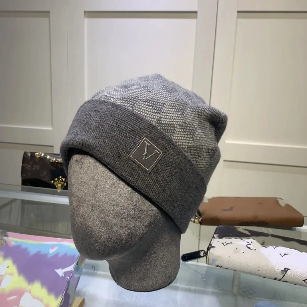 Louis Vuitton Beanie Grey