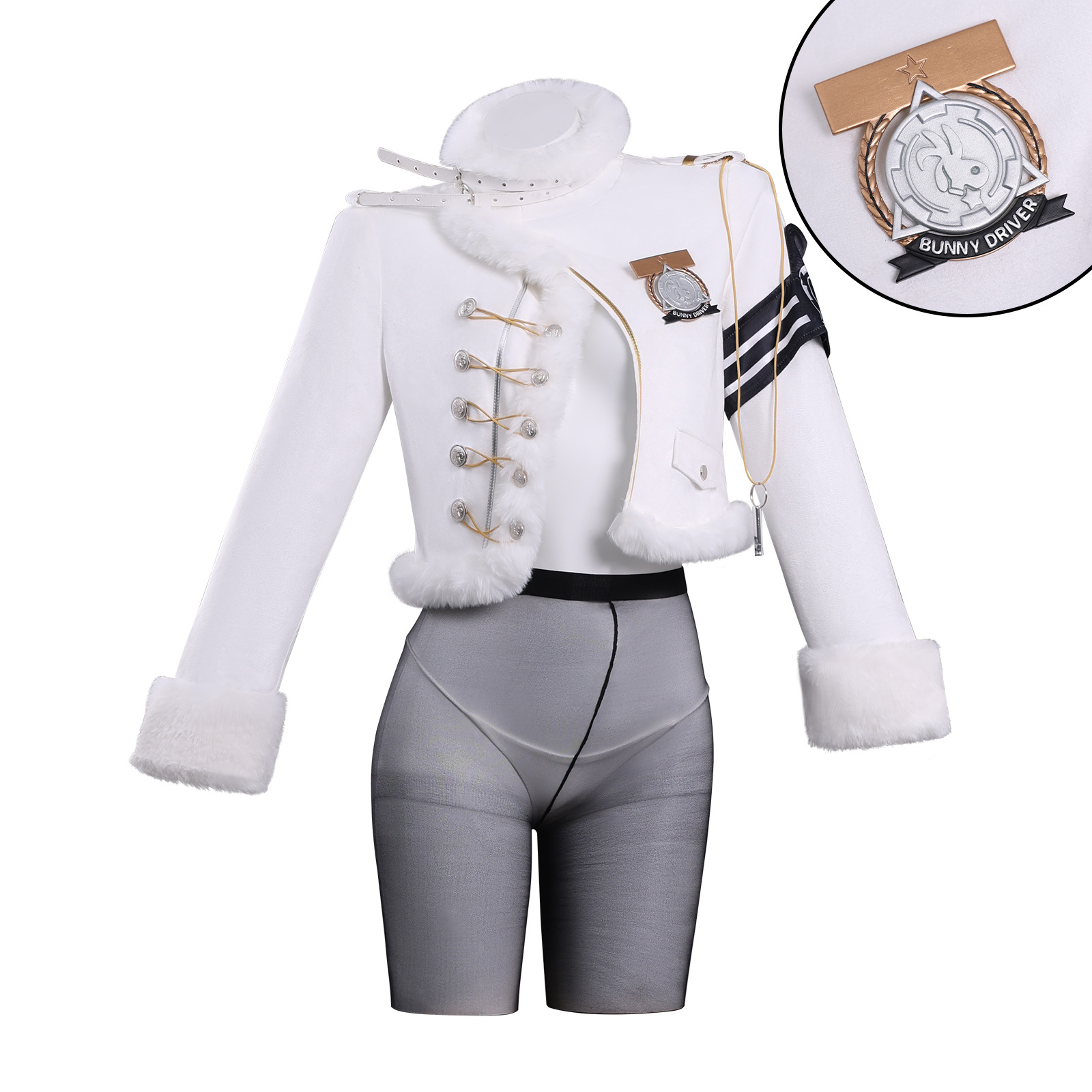 Victory Goddess Blanc Cosplay Costume Nikke Blanc Lucky Express Cosplay Game Anime Clothing