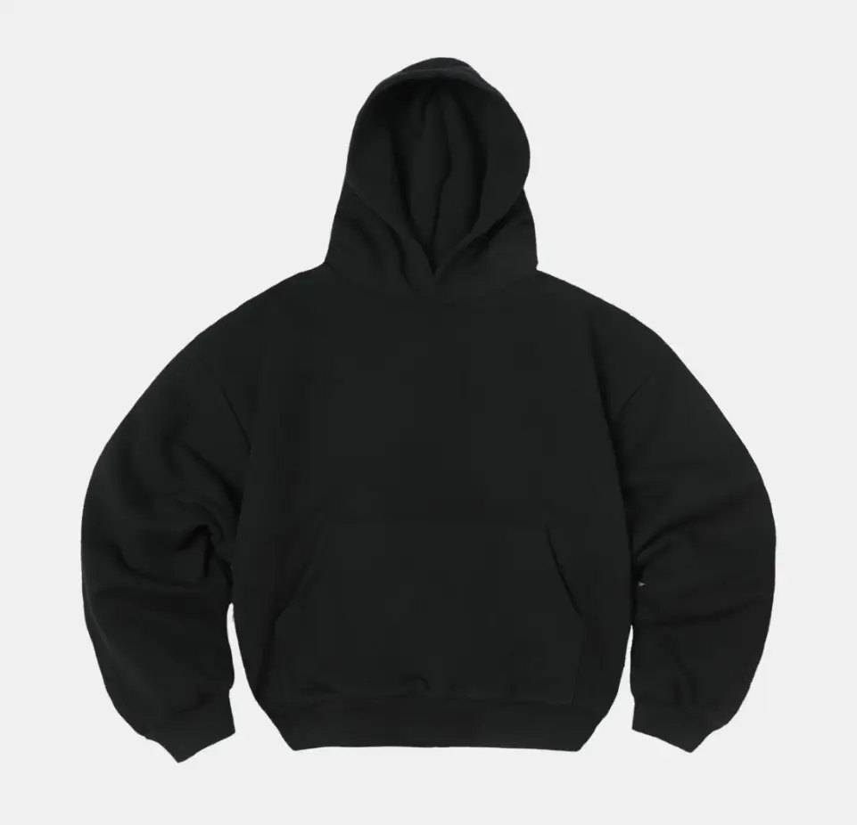 1000g Union Kingdom Double Boxy Hoodie 自主 双层纯棉加绒卫衣