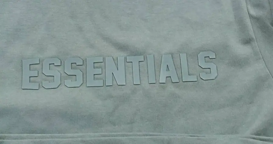 2023Ss Short-Sleeved T-Shirt Silicone Printed Essentials Trendy Brand T-Shirt Cross-Border Hot Sale