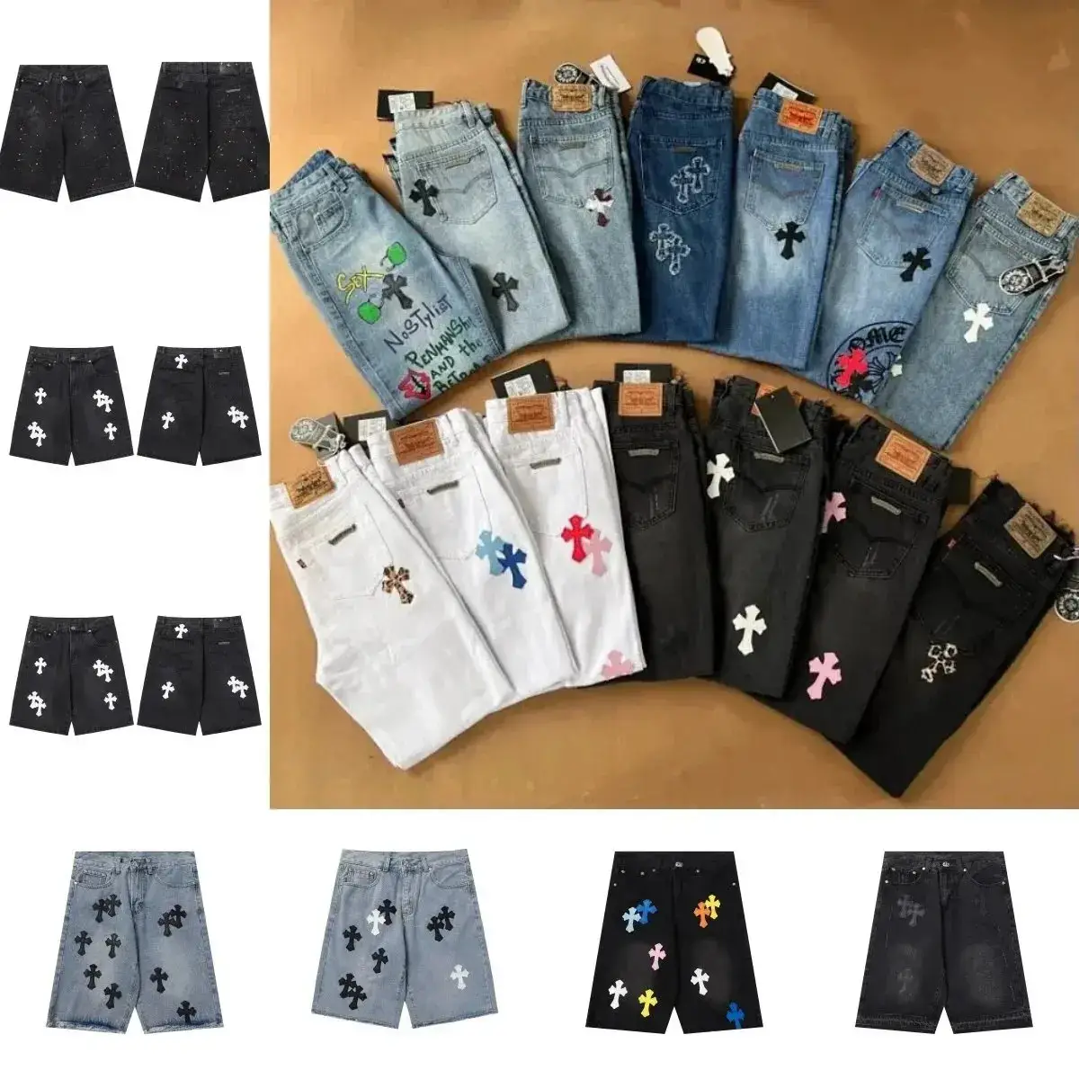 Classic hot style washed distressed jeans cheapfinds.org
