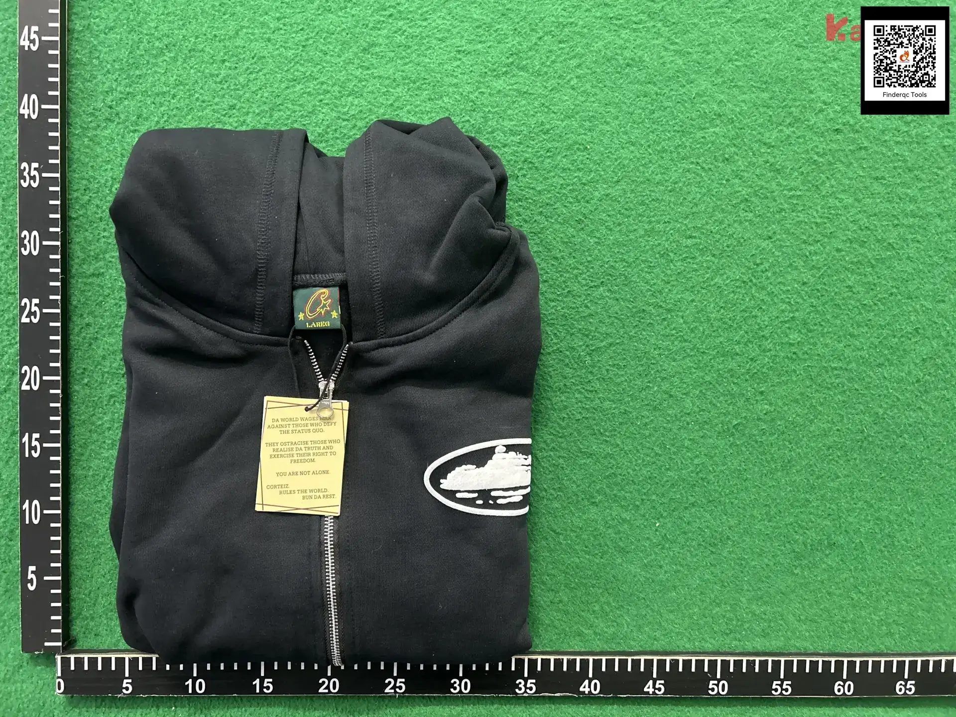 Drill American Street hip hop Print Gray Fleece-lined thickened Zipper Cardigan Hooded Sweatshirt Men Trendy Outwear