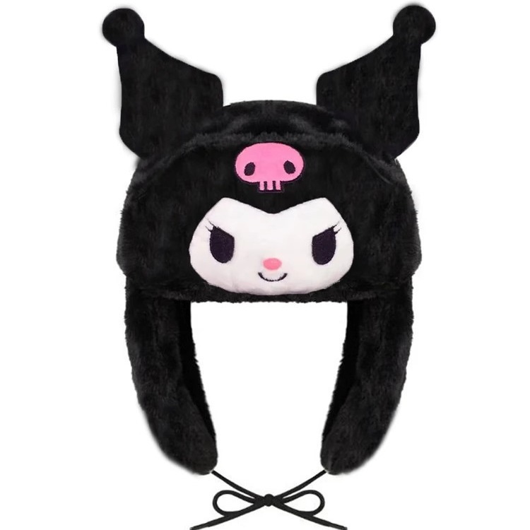 in stock cross-border autumn and winter new thick cartoon cap men's and women's cute warm ear protection Lei Feng cap plush cold hat