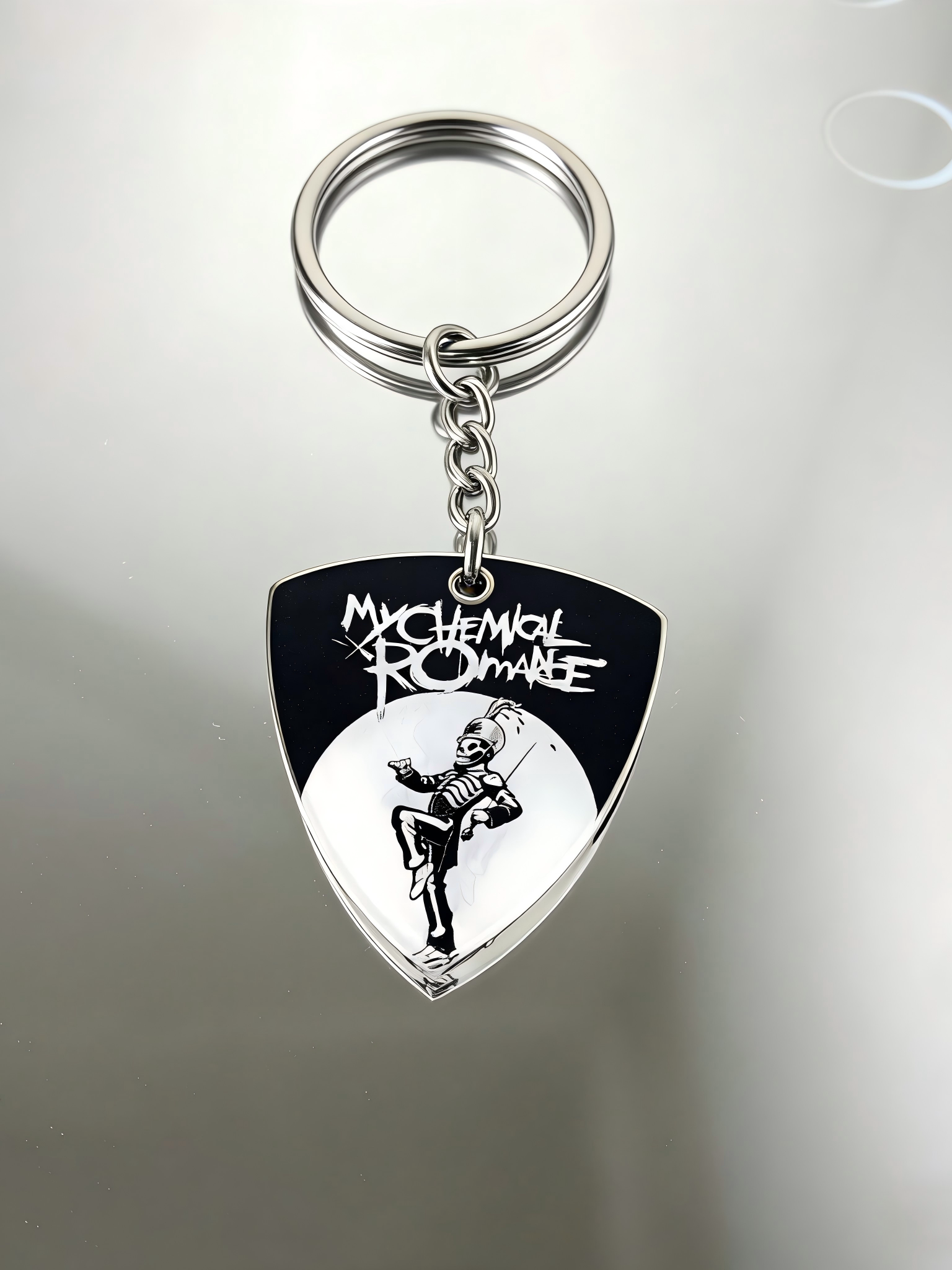 My Chemical Romance Band Merchandise Necklace Guitar Pick Accessories Album Mrc Keychain Phone Charm QC photo from TAOBAO on Qualit.ly
