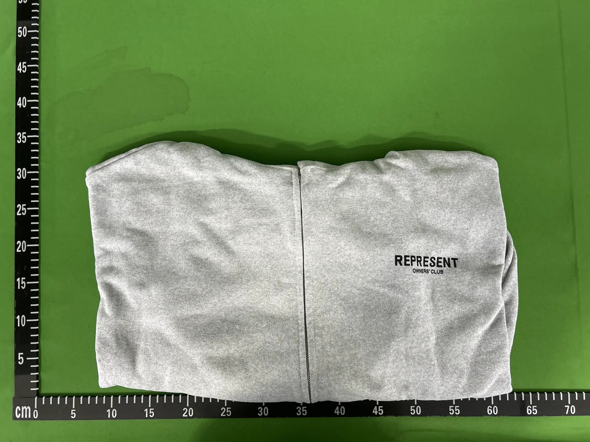 REPRESENT OWNERS CLUB ZIP HOODIE alphabet slogan zipper jacket hooded cardigan sweater