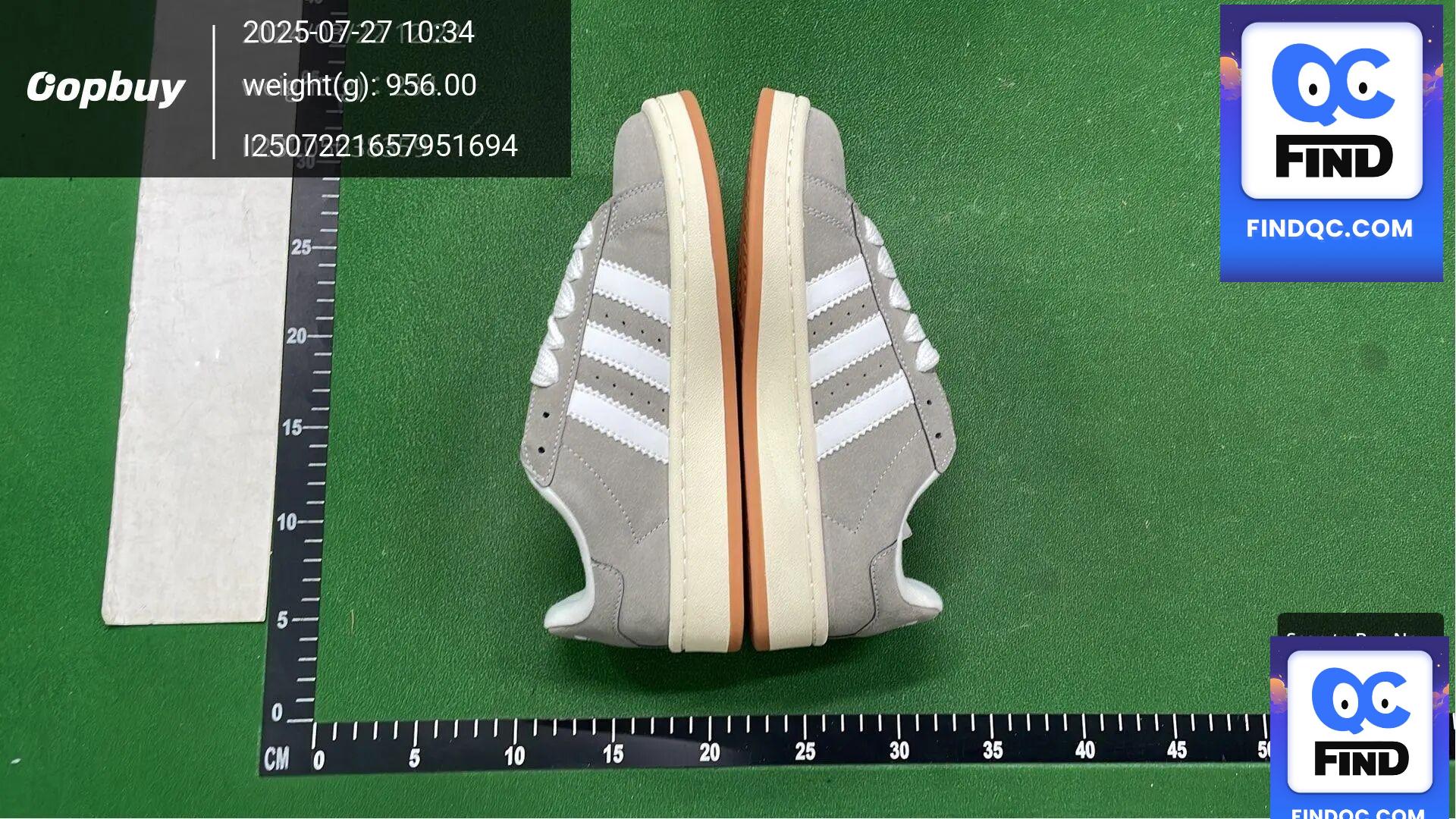 Adidas Campus 00s Grey/White QC