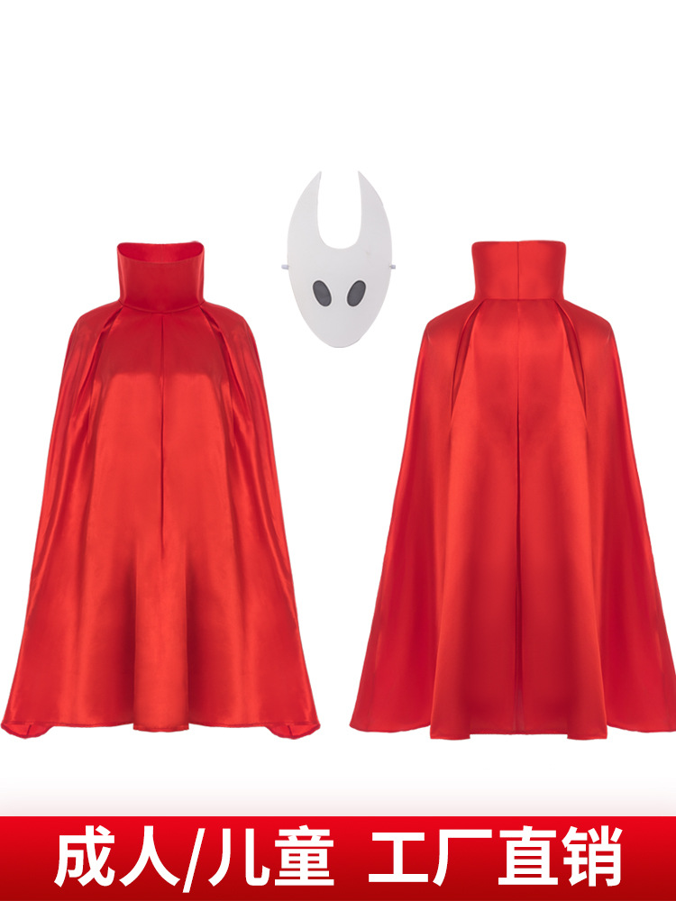 Halloween-Themed Void Knight Costume for Cross-Border Sales in Europe and America, a Popular 2D Adventure Game on the Steam Platform