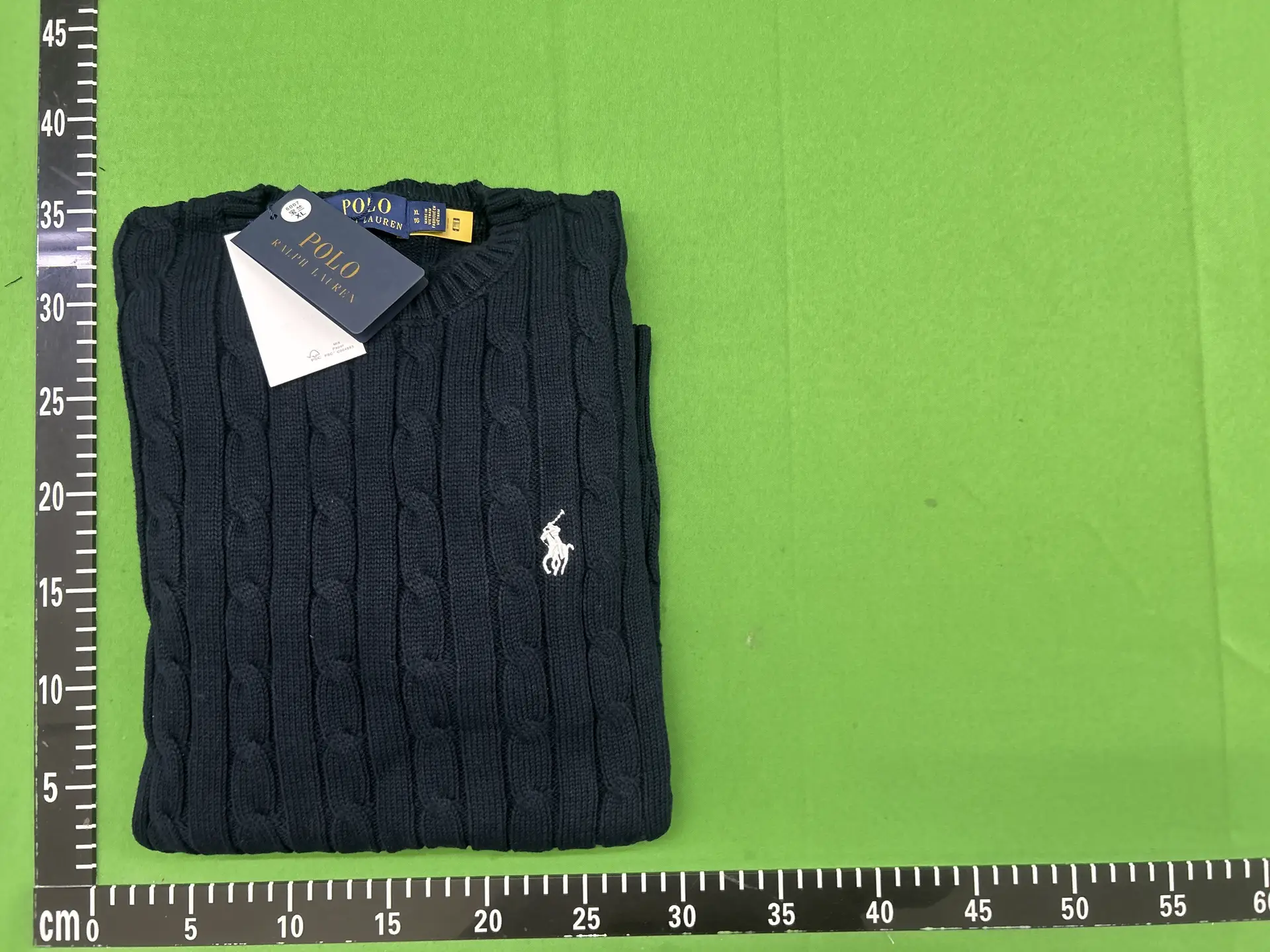 Polo Ralph Lauren Cable Knit Sweater Navy