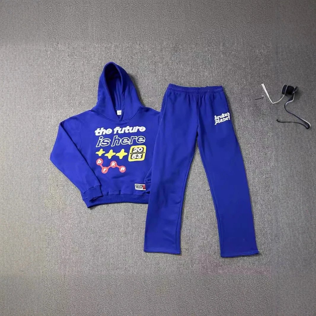 Broken Planet the future is here hoodie and pants set