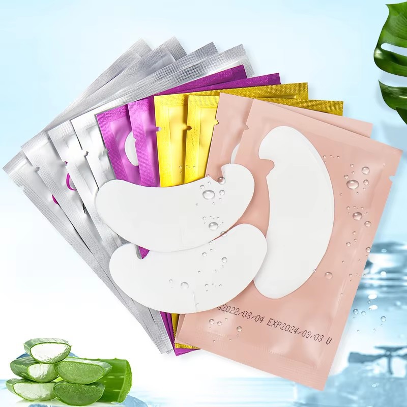 Wholesale grafting eyelash U-shaped incision eye patch planting false eyelash spacer hydrogel eyelash eye patch