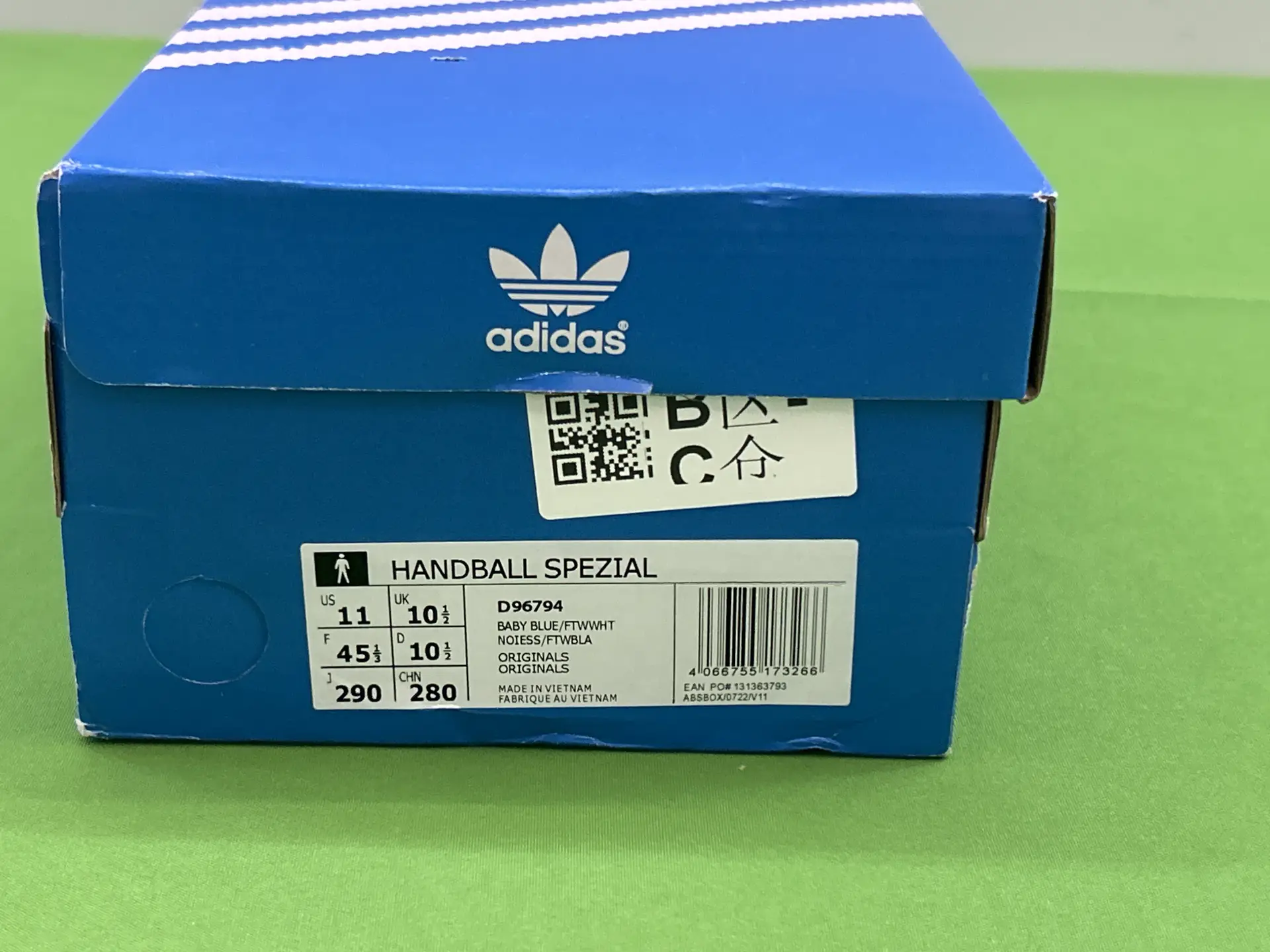 Adidas Handball Spezial Baby Blue FTWWHT D96794