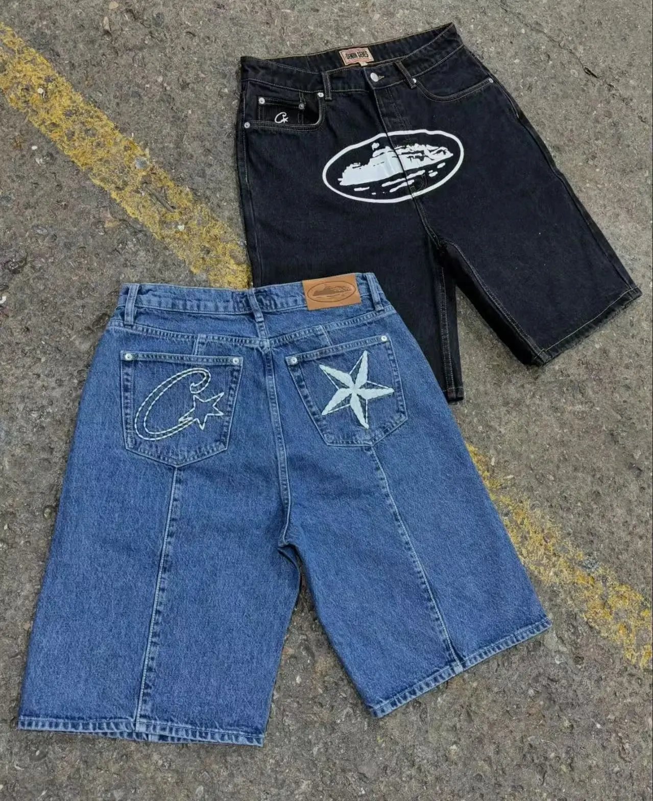 Cav Empt denim shorts