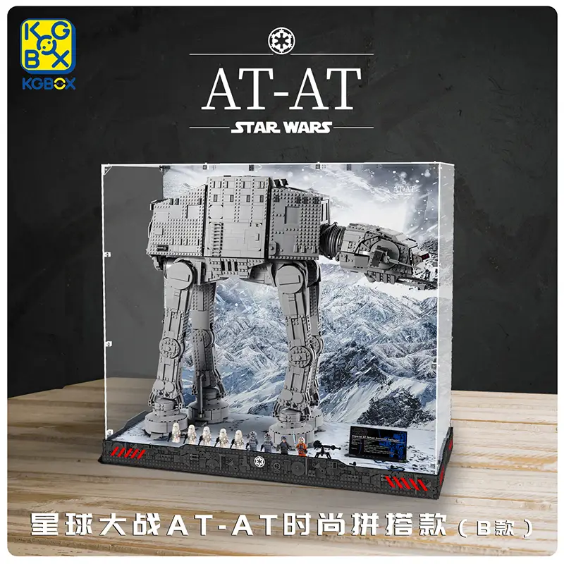 Kgbox for Lego 75313At-At Armored Walking Machine Series Led Building Blocks Toy Lighting Fixtures