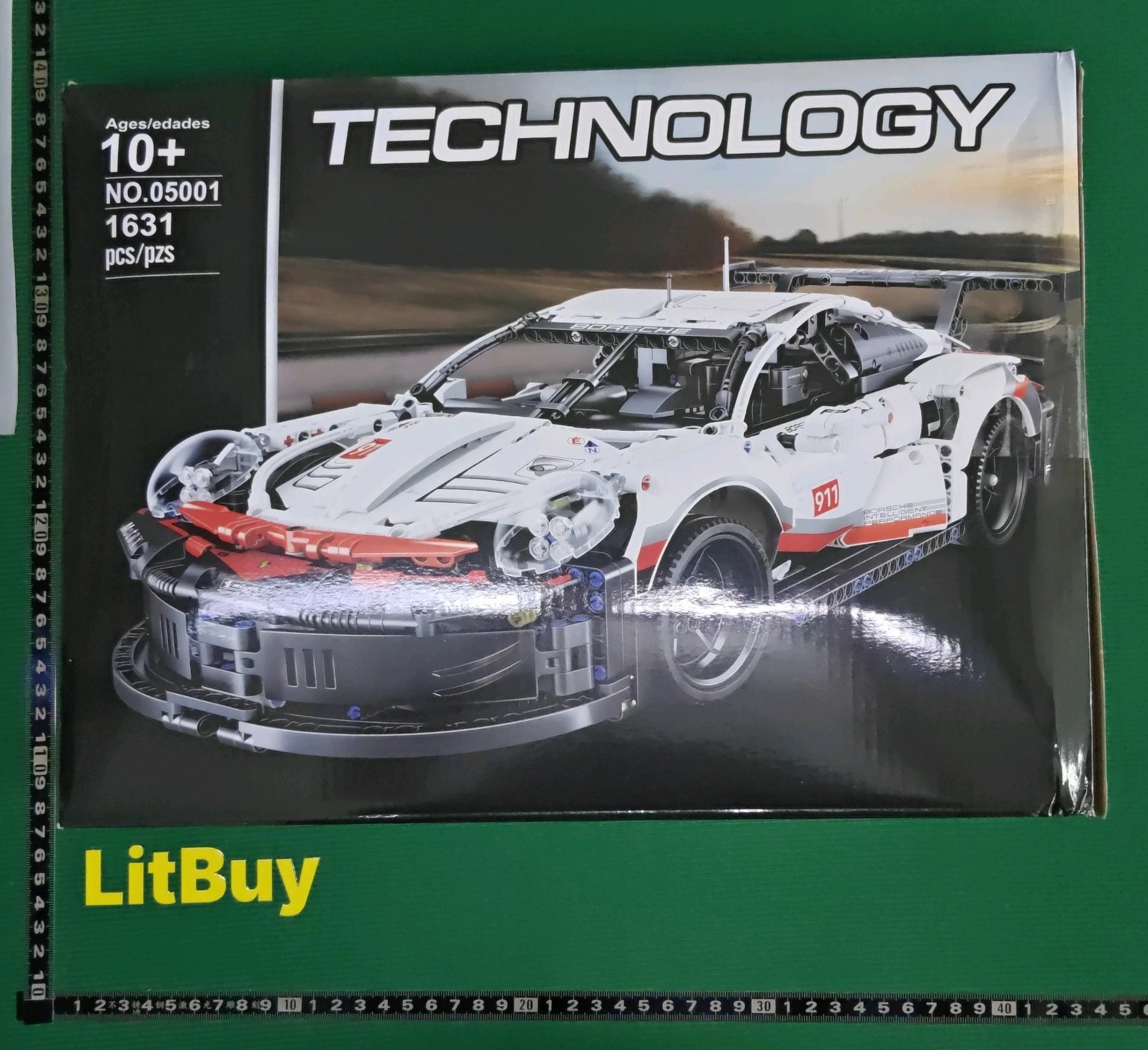 LitBuy Porsche 911 TECHNOLOGY Building Blocks