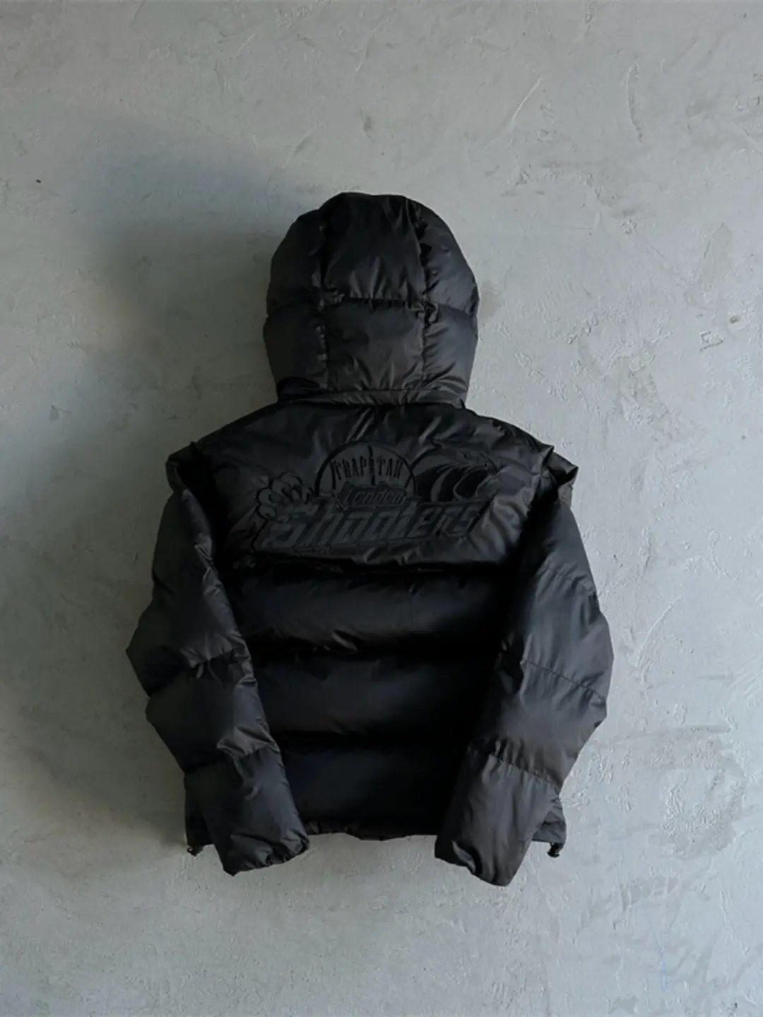 Trapstar Shooters Detachable Hooded Puffer Men Tiger High Quality Original