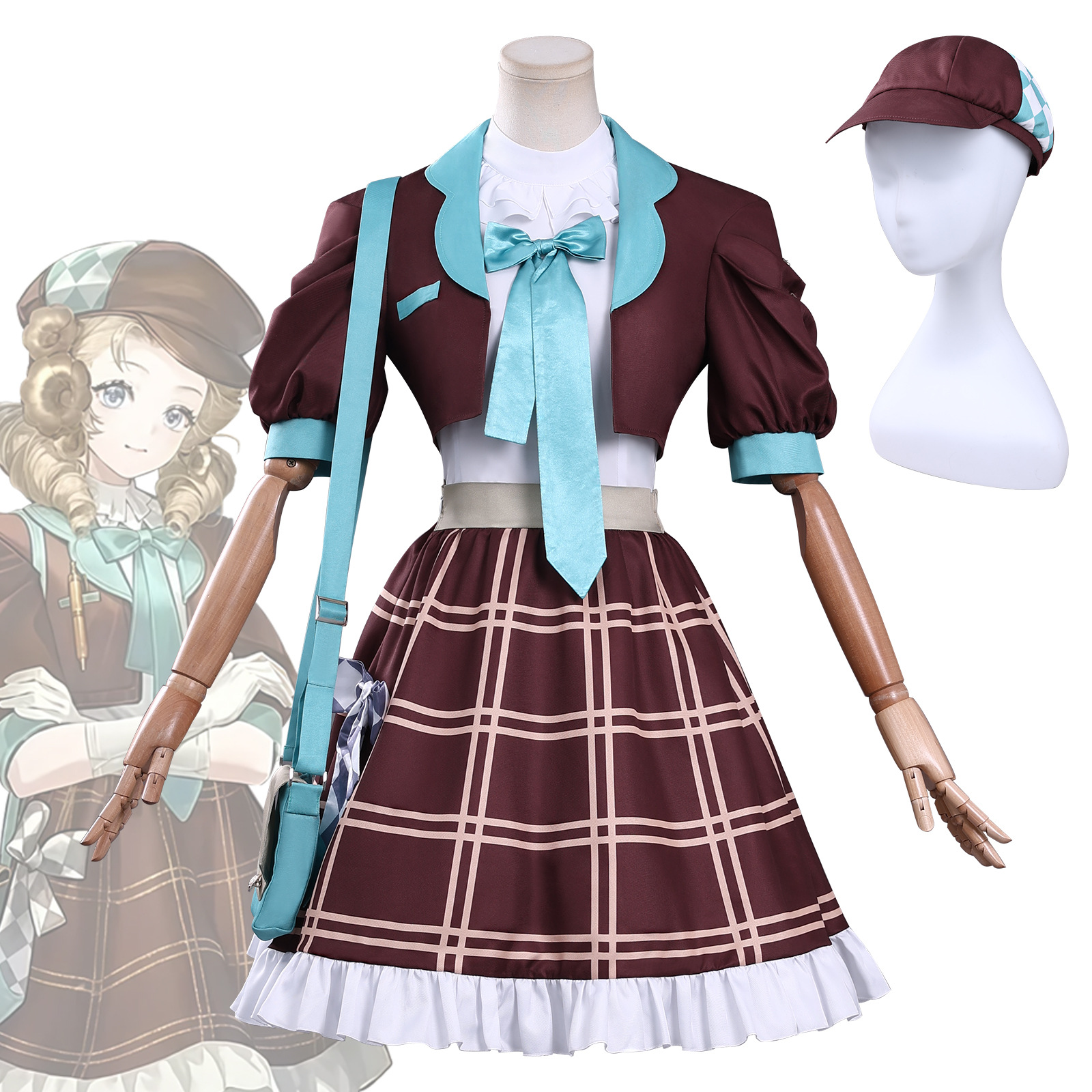 Return to the Future 1999 Cosplay Silent Night Cosplay Costume Game Cosplay Women's Casual Outfit Full Set of Clothing
