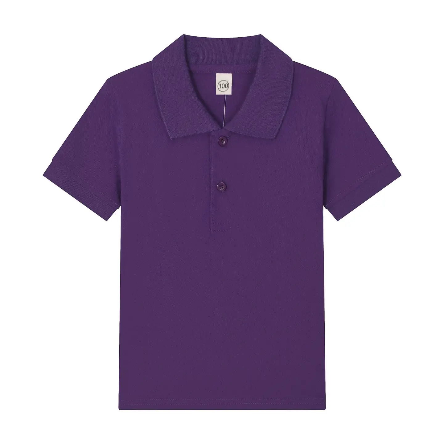 Primary and secondary school uniform short-sleeved T-shirt summer children's short-sleeved suit boys and girls cotton polo shirt top class clothes