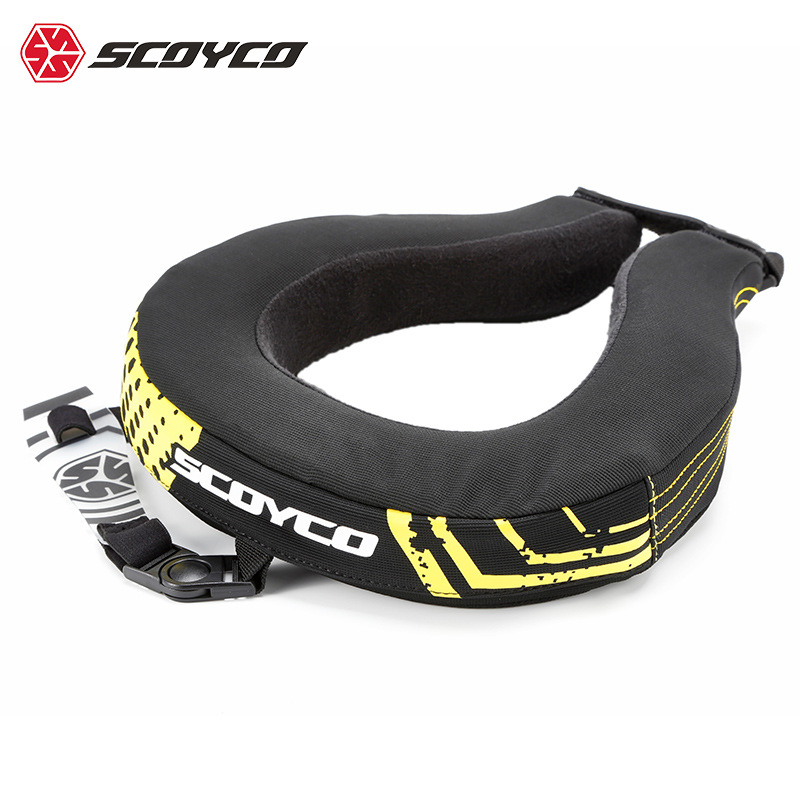 Race Feather SCOYCO Motorcycle Neck Protection Equipment Knight Cross-country Car Protection Equipment Long-distance Equipment N02B Neck Protection Equipment