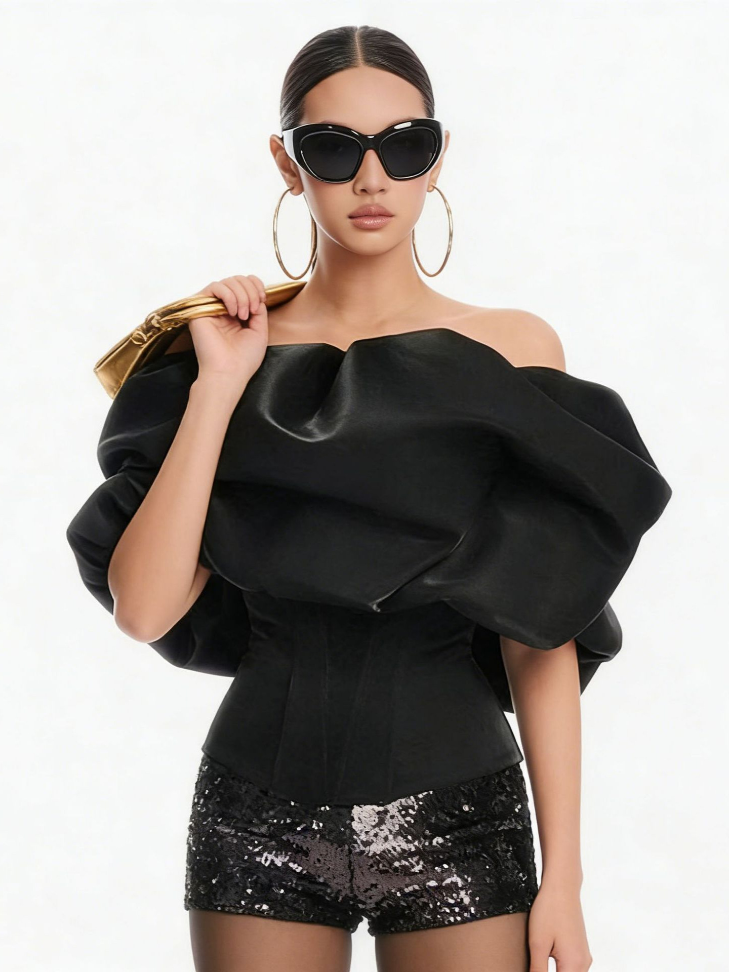 Designer-Style Slim-Fit Top for Women, 2026 Summer New Style, Sexy Mature Style, Fishbone Slim-Fit Tube Top, Fishbone Corset