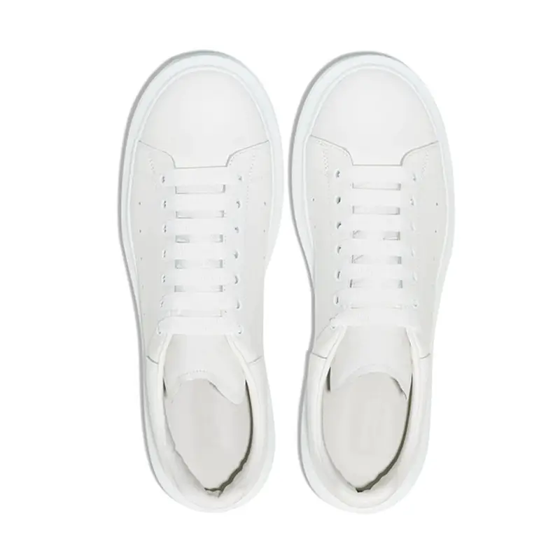 Alex Kun Men's Shoes New Arrival Thick Sole Winter Leather White Shoes Easiest for Match Men's Sneakers Fashion Shoes British