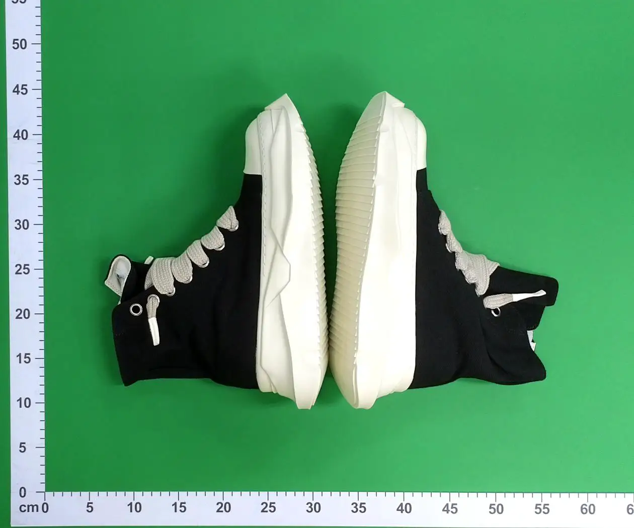 Rick Owens DRKSHDW high-top sneakers black white